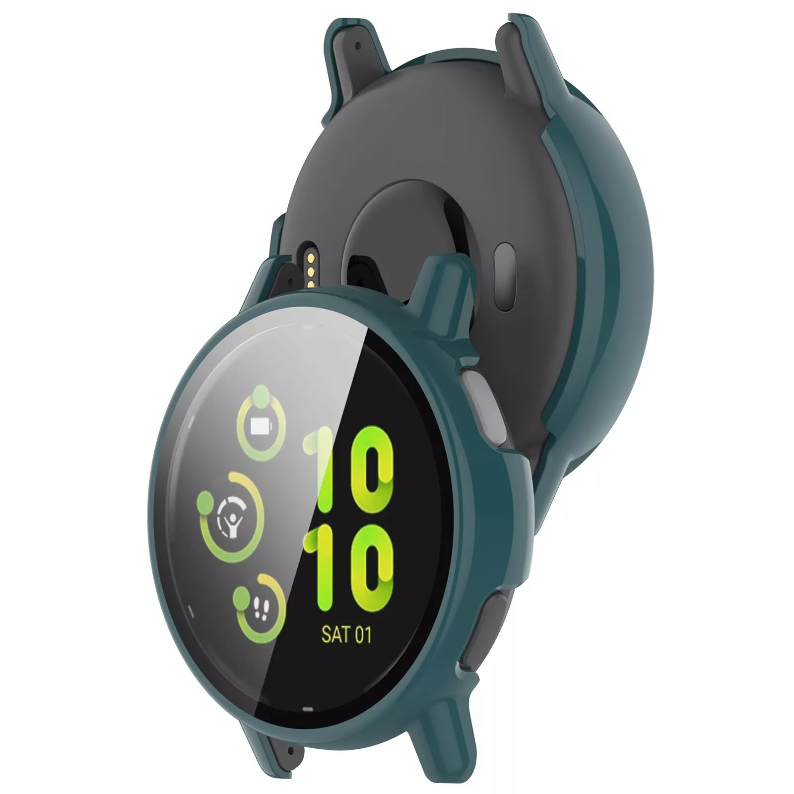 Garmin Vivoactive 5 hard case met glas (groen)