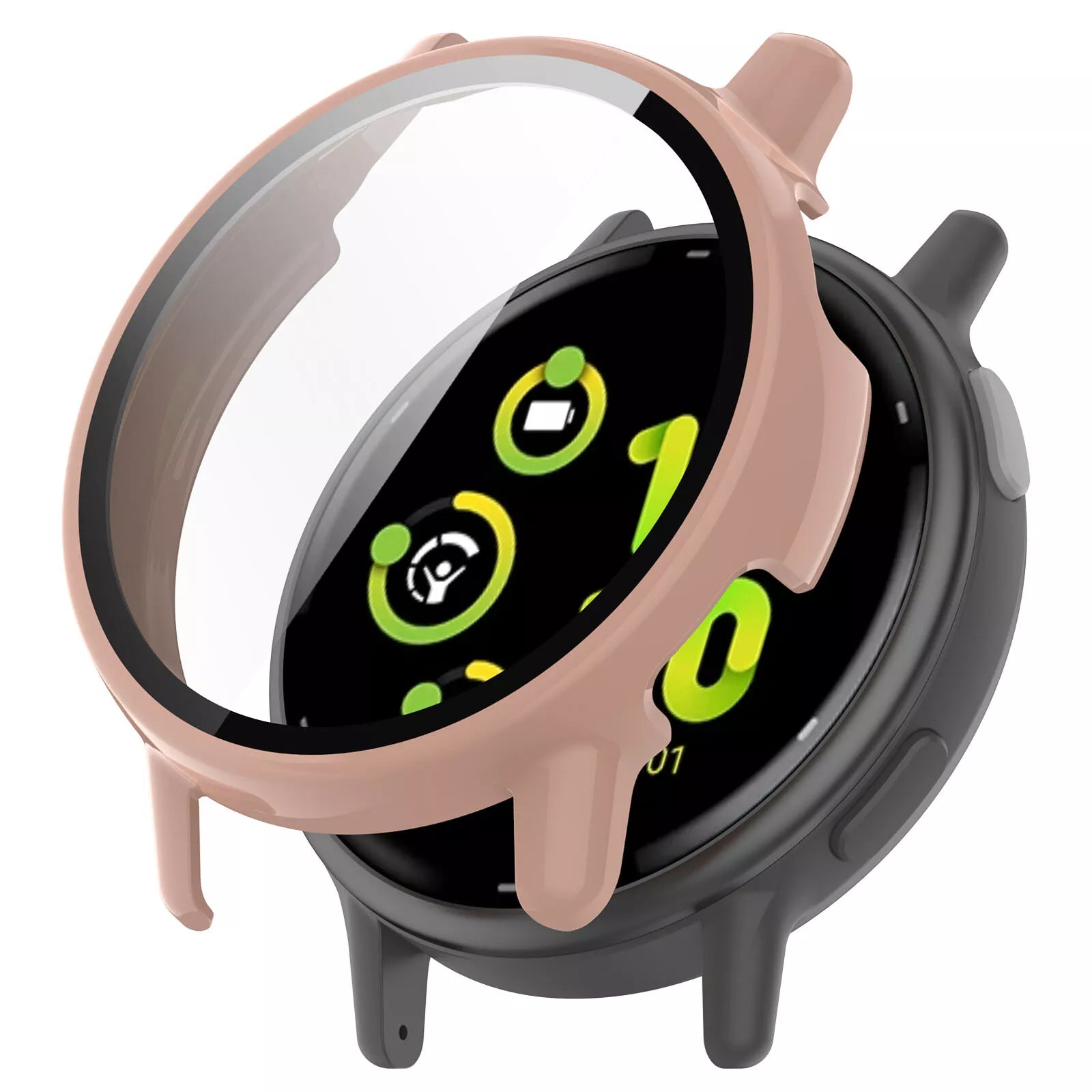 Garmin Vivoactive 5 hard case met glas (roze)