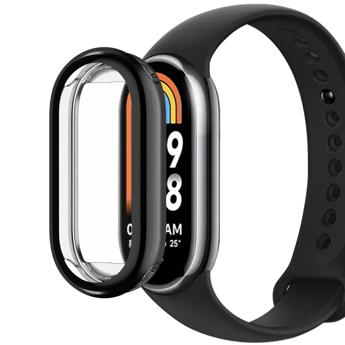 Xiaomi Smart Band 9 TPU case (zwart)