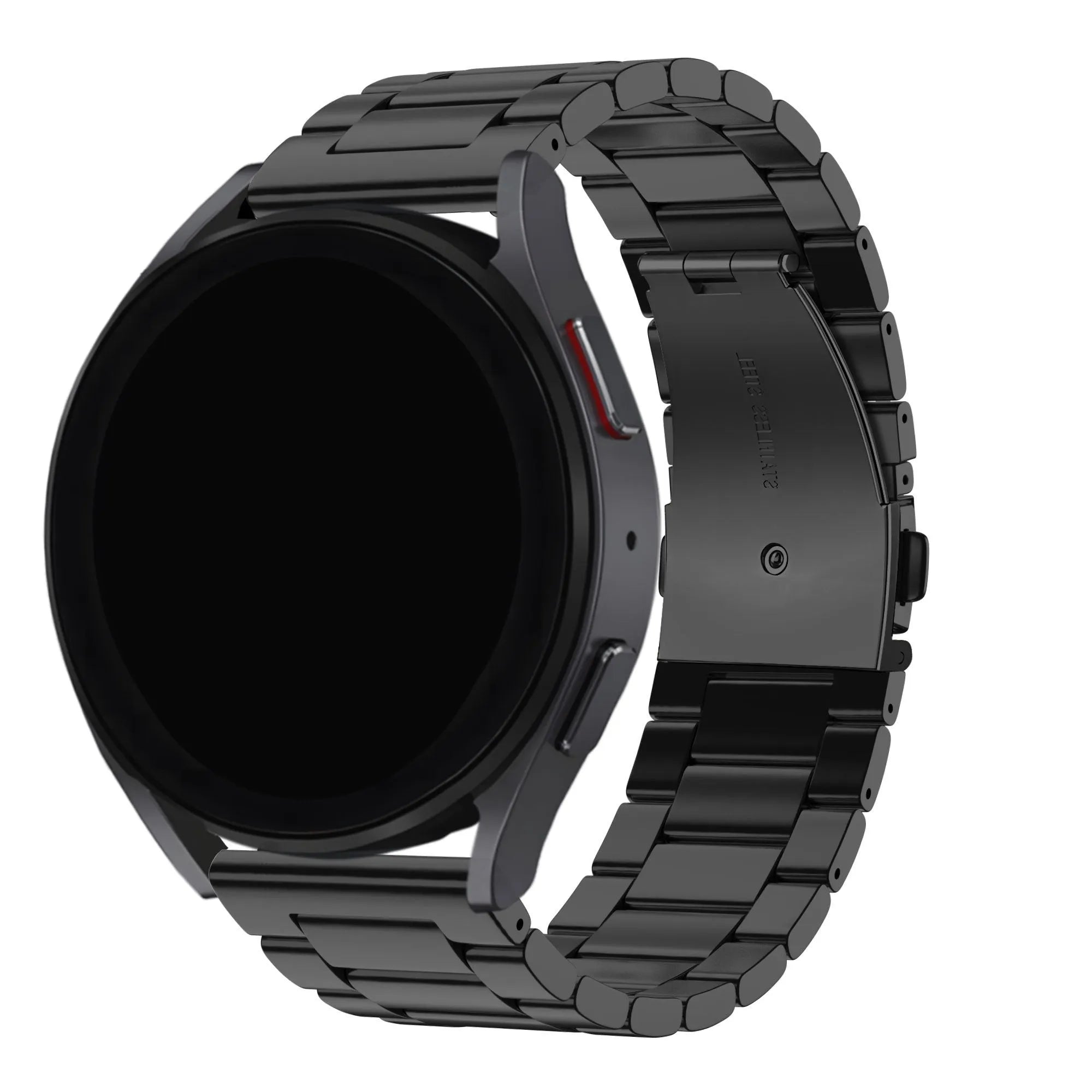 BALR OnePlus Watch Steel Link Strap (Black)