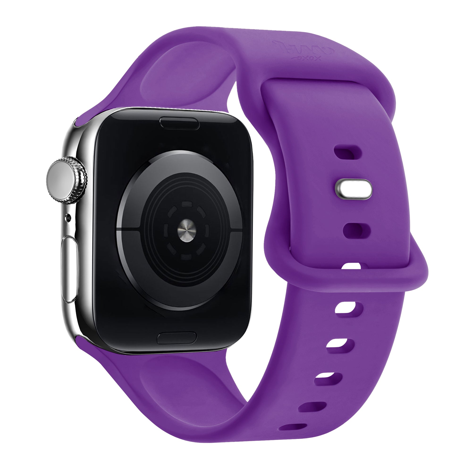 xoxo Wildhearts Apple Watch Siliconen bandje (donkerpaars)
