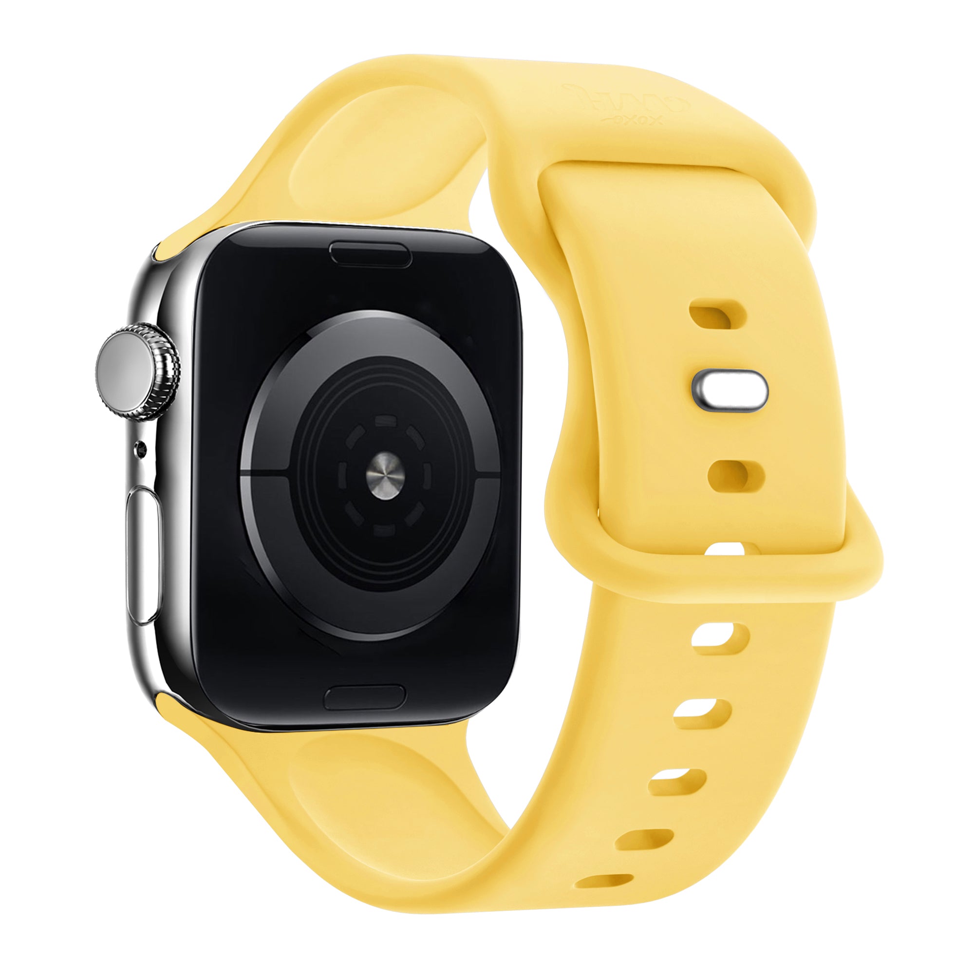 xoxo Wildhearts Apple Watch Siliconen bandje (geel)