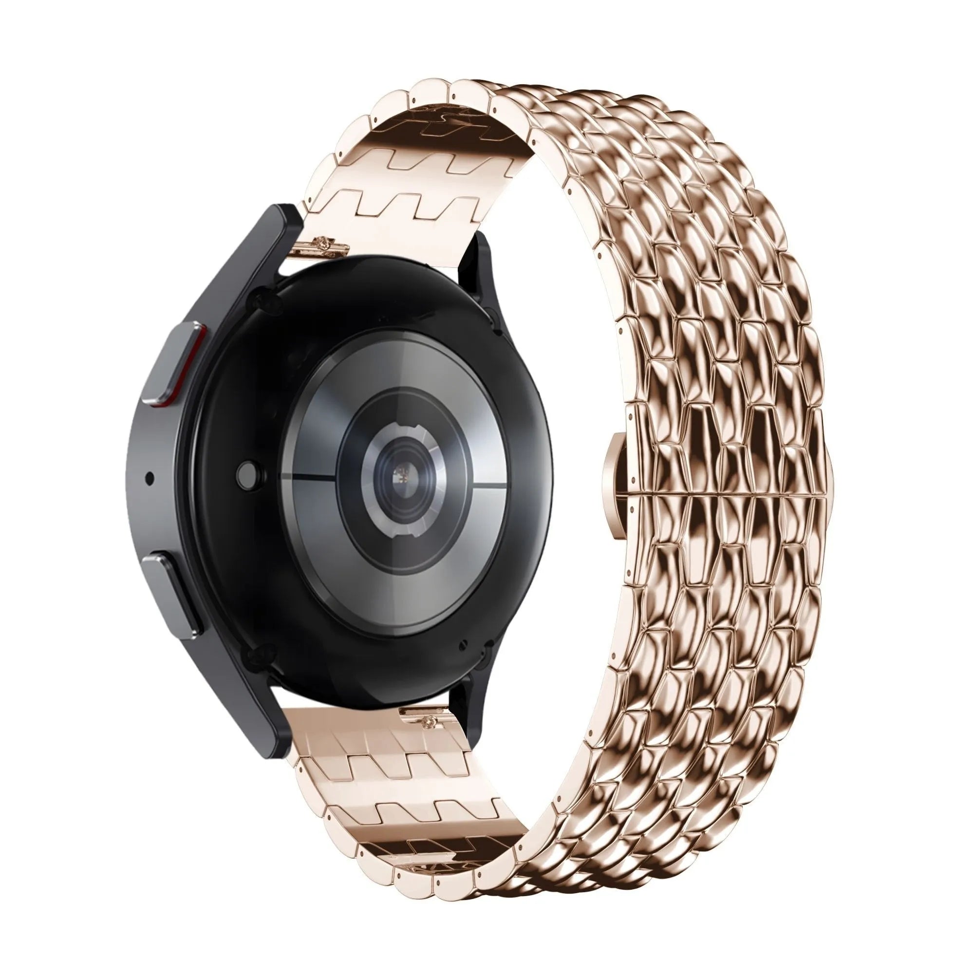 Bandz Gard Pro Health Smartwatch 3 - 41mm Steel Strap 'Dragon' (Rose Gold)