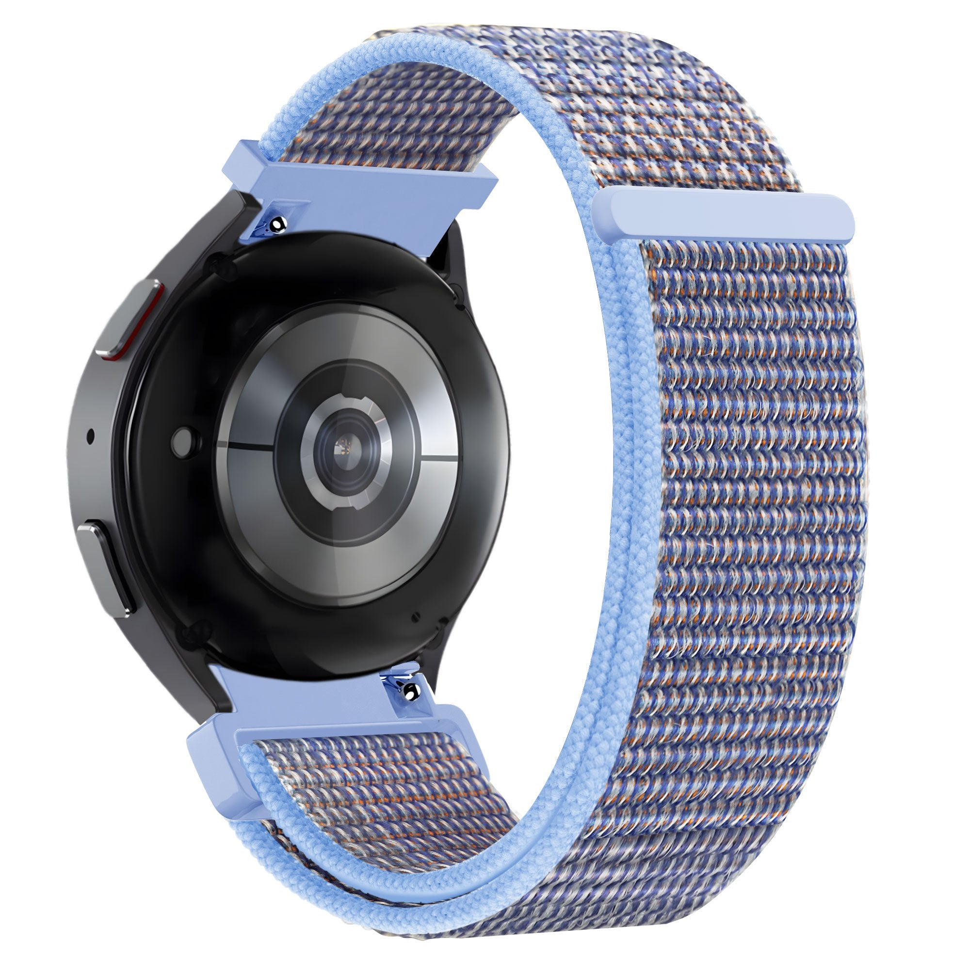 Bandz Garmin Vivoactive 3 nylon loop band (azure blauw)