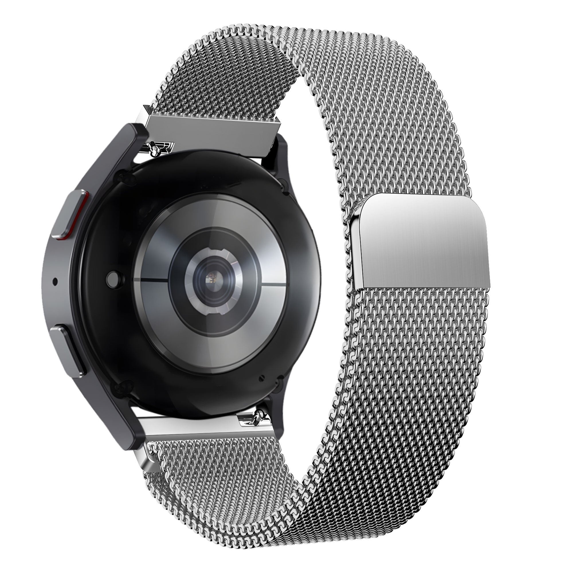 Bandz Huawei Watch GT 6 Pro - 46mm Milanese loop band (zilver)