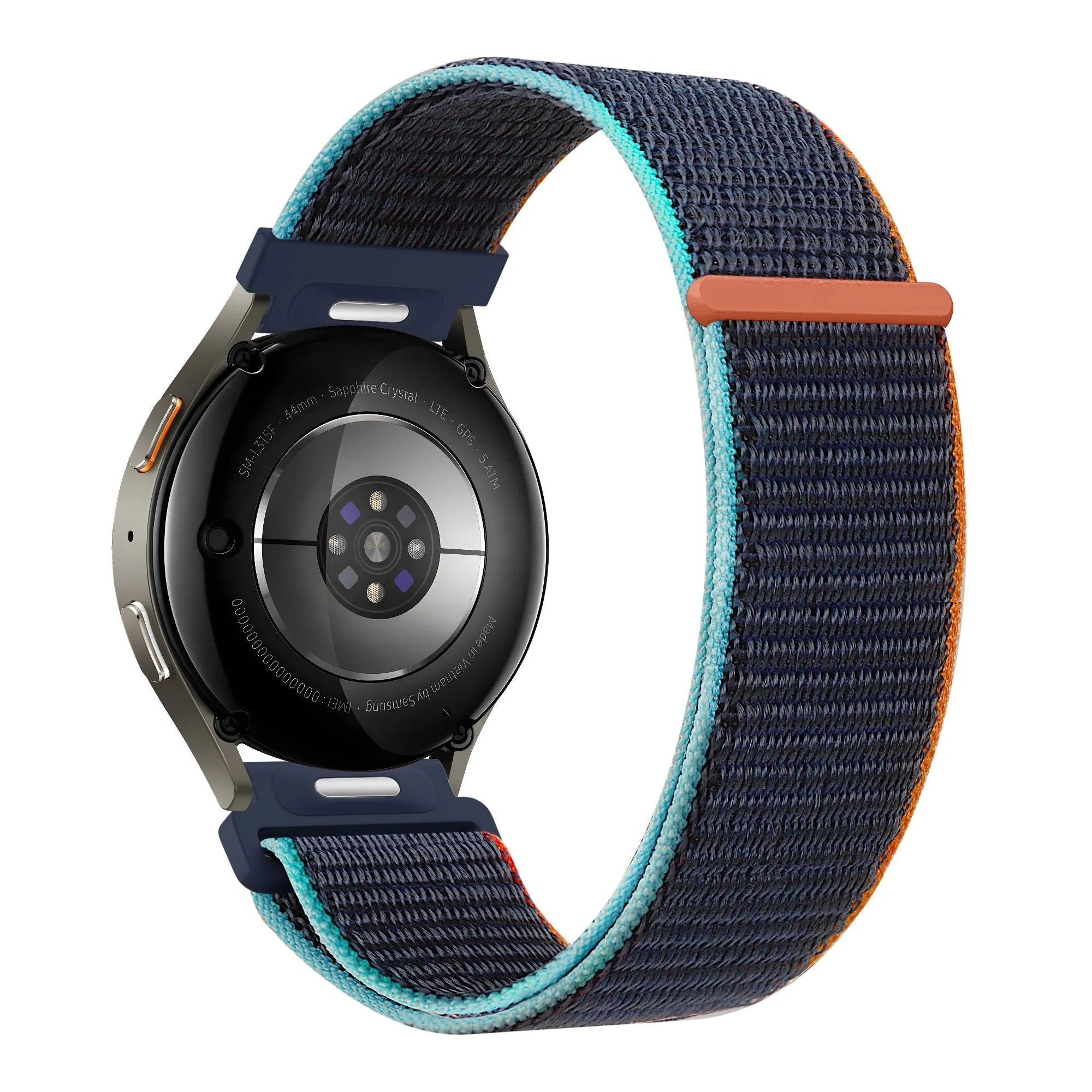 Bandz Suunto Race (S) Nylon Strap 'Easy Fit' (Dark Blue Mix)