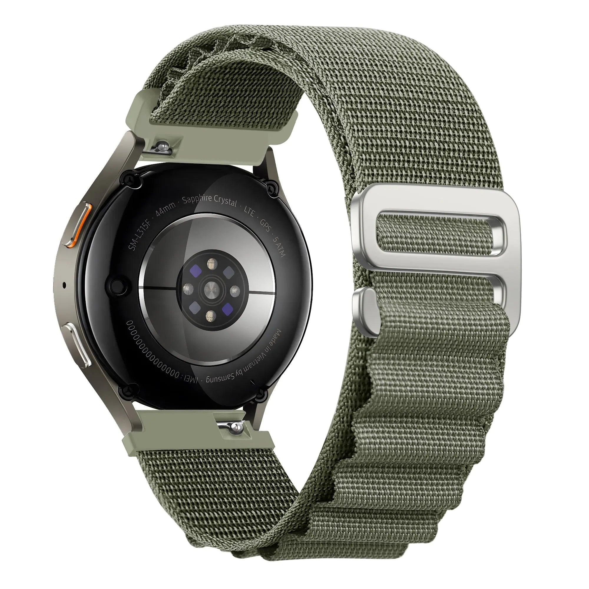 Bandz Coros Pace 3 Alpine nylon band (olijf)