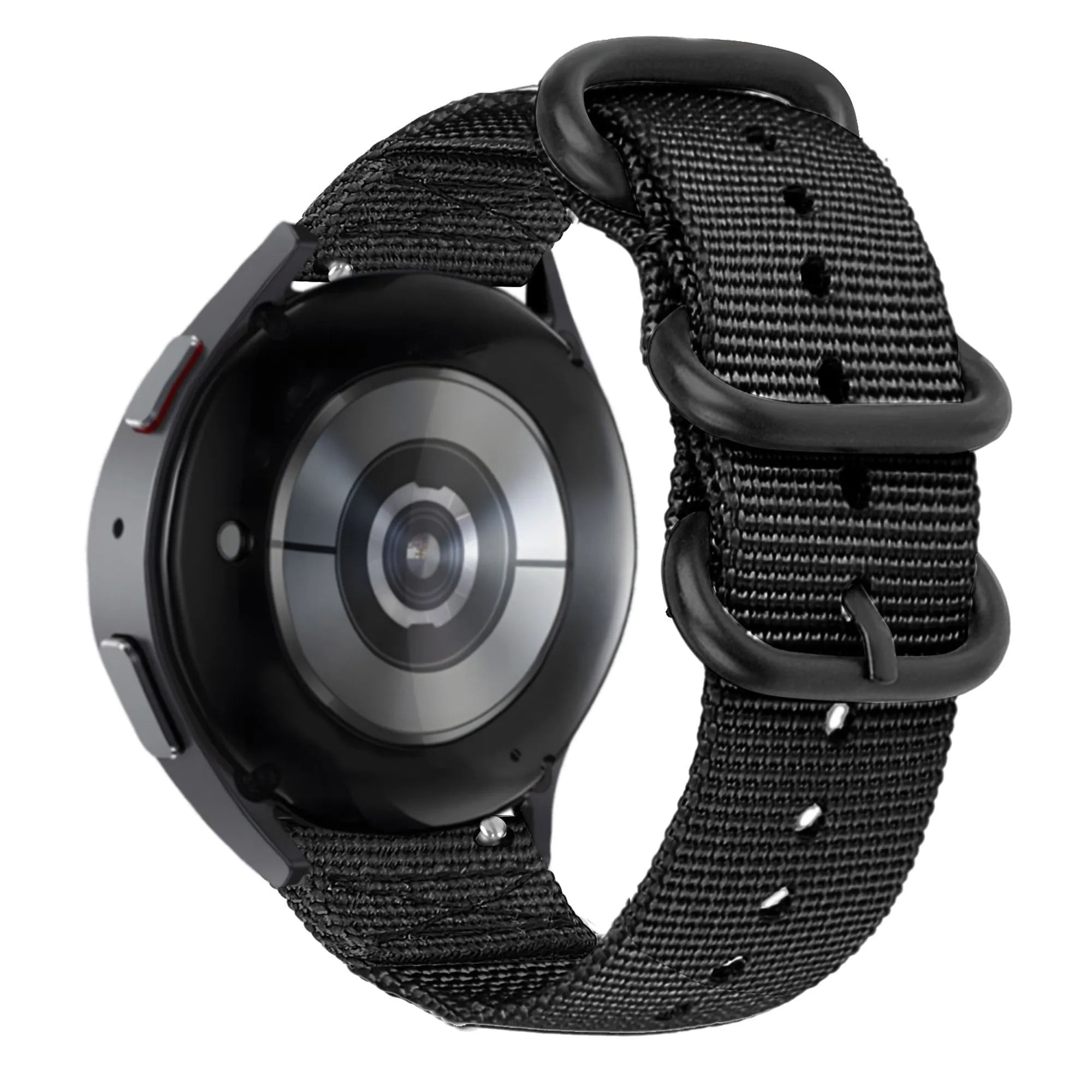 BALR Polar Grit X Pro nylon band met gesp (zwart)