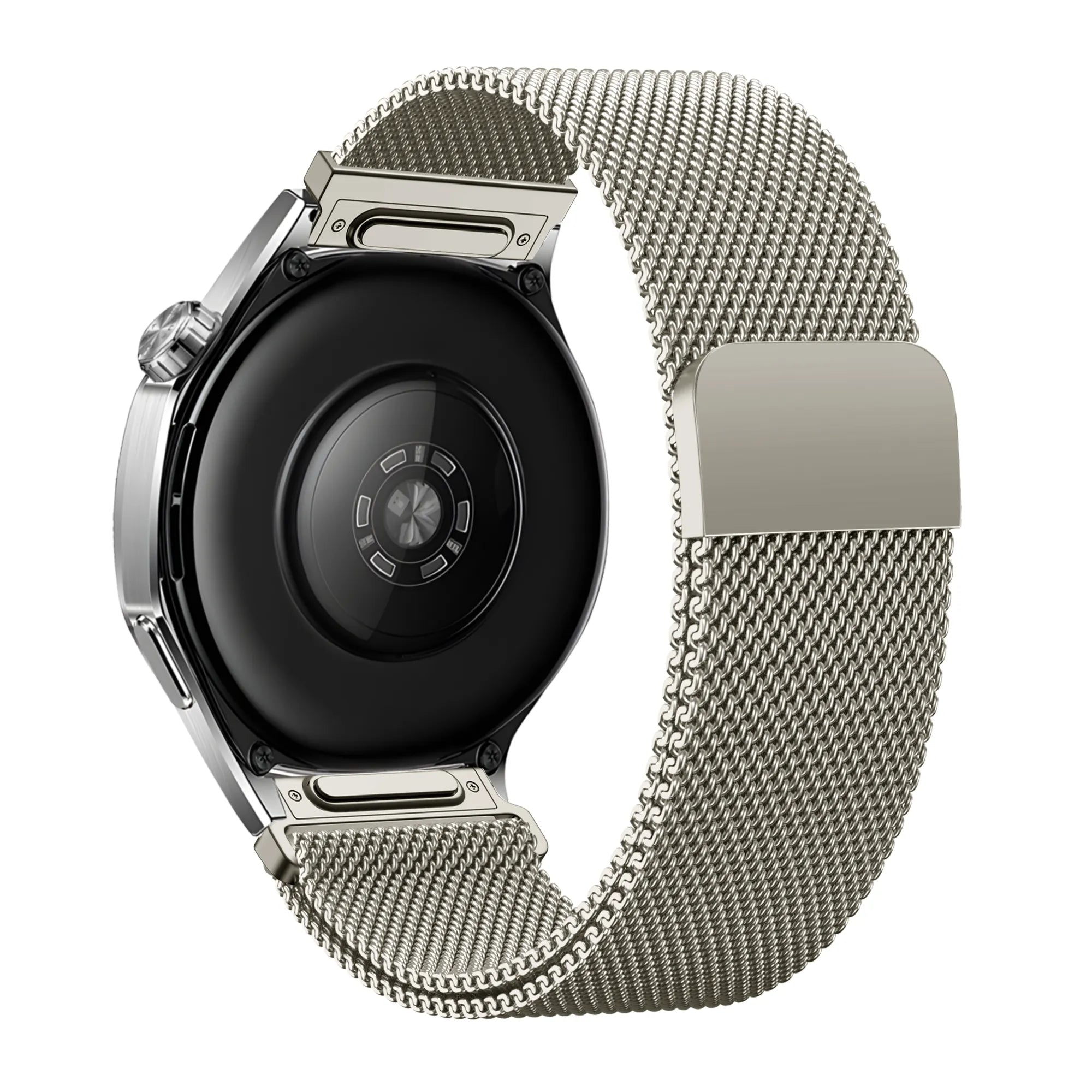 Bandz Huawei Watch GT 3 42mm Milanese band 'Easy fit' (sterrenlicht)