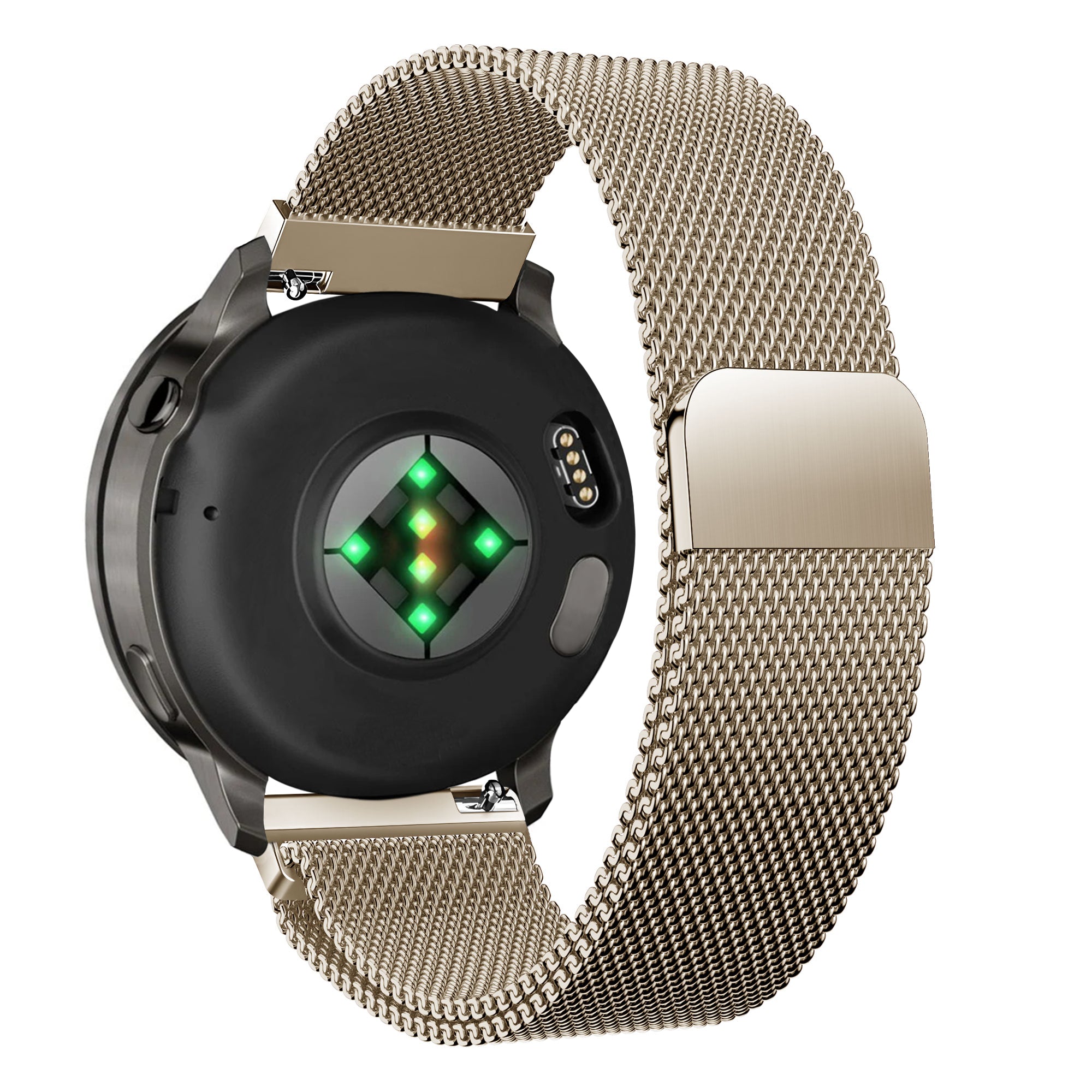 Bandz Garmin Vivomove 3s Milanese Loop Strap (Vintage Gold)