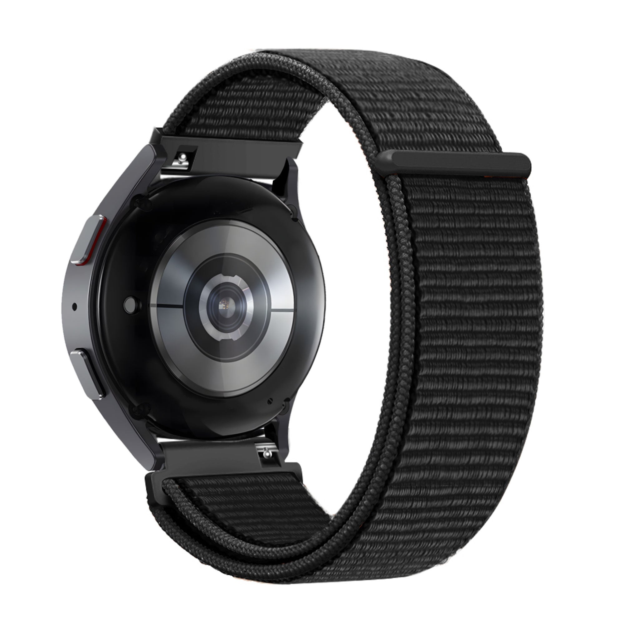 Bandz Garmin Vivomove Trend nylon loop band (zwart)
