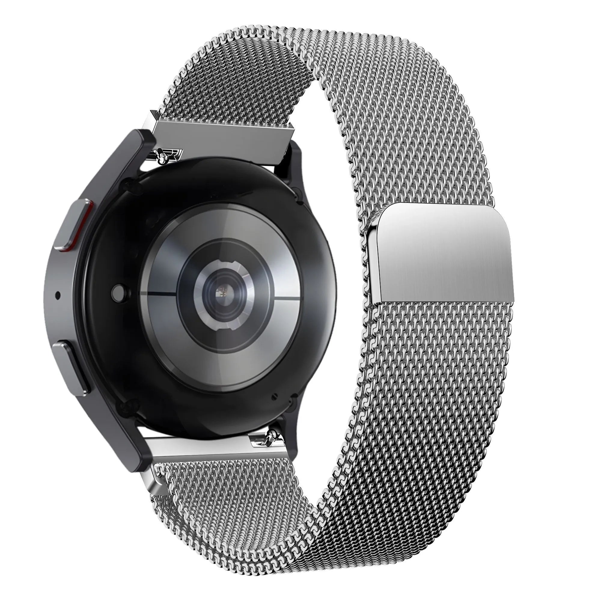 Bandz Suunto Race 2 Milanese loop band (zilver)