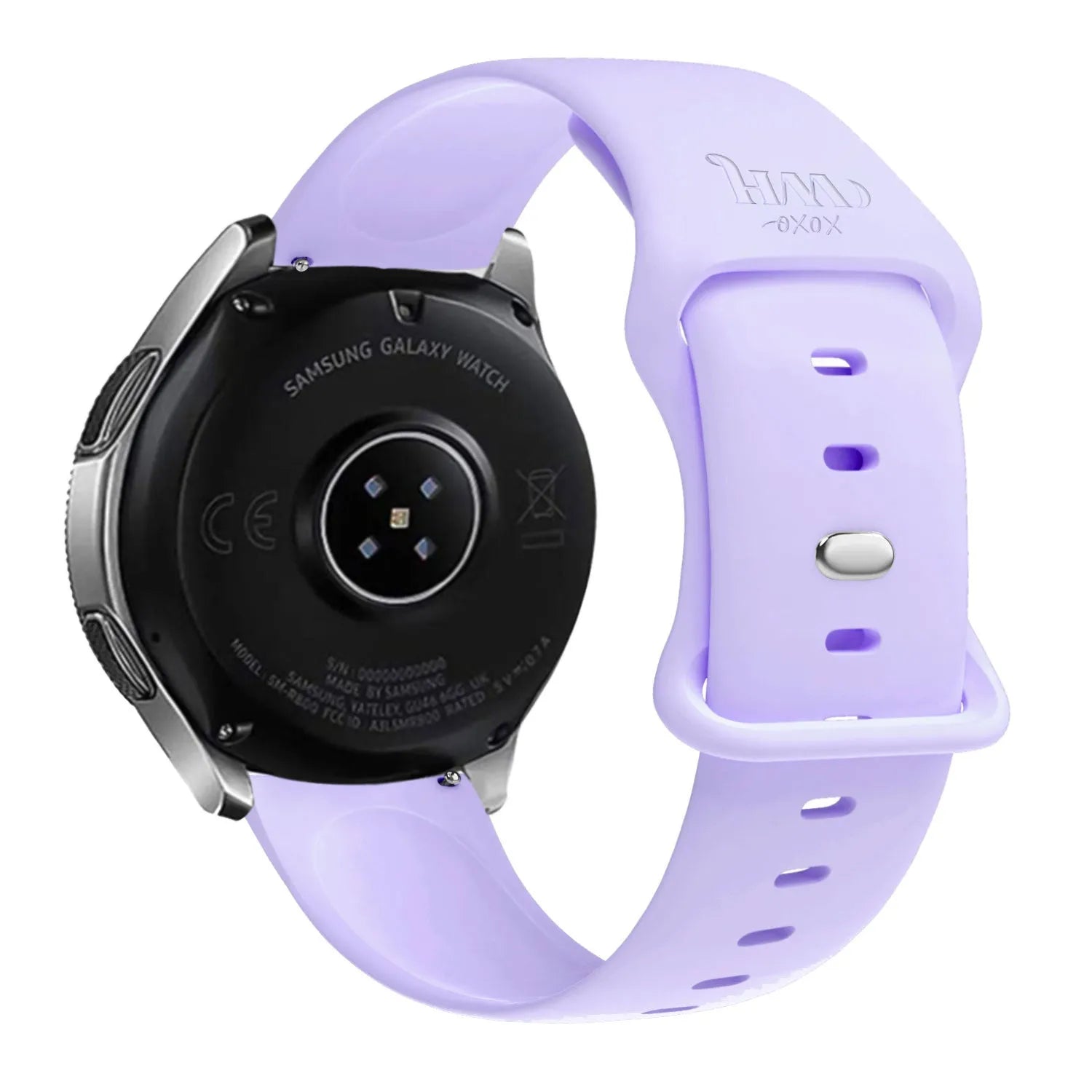xoxo Wildhearts Amazfit GTS 3 siliconen bandje (paars)