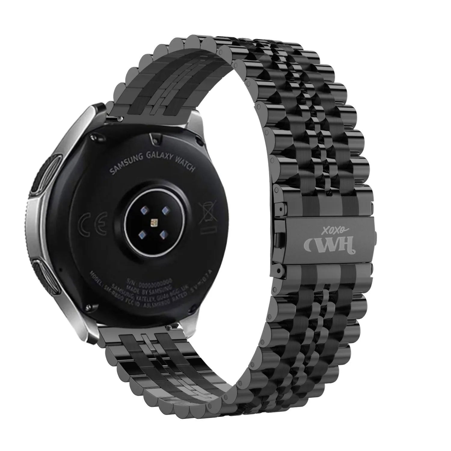 xoxo Wildhearts Amazfit GTS 3 stalen band (zwart)