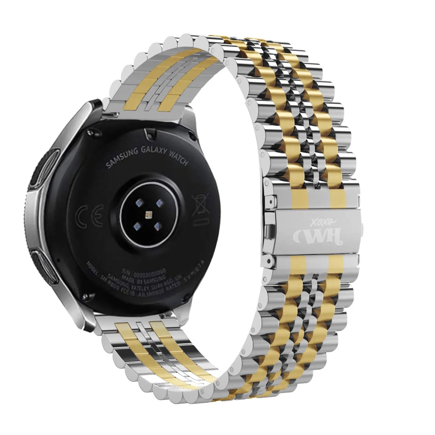 xoxo Wildhearts Amazfit GTR 3 (Pro) stalen bandje (zilver/goud)