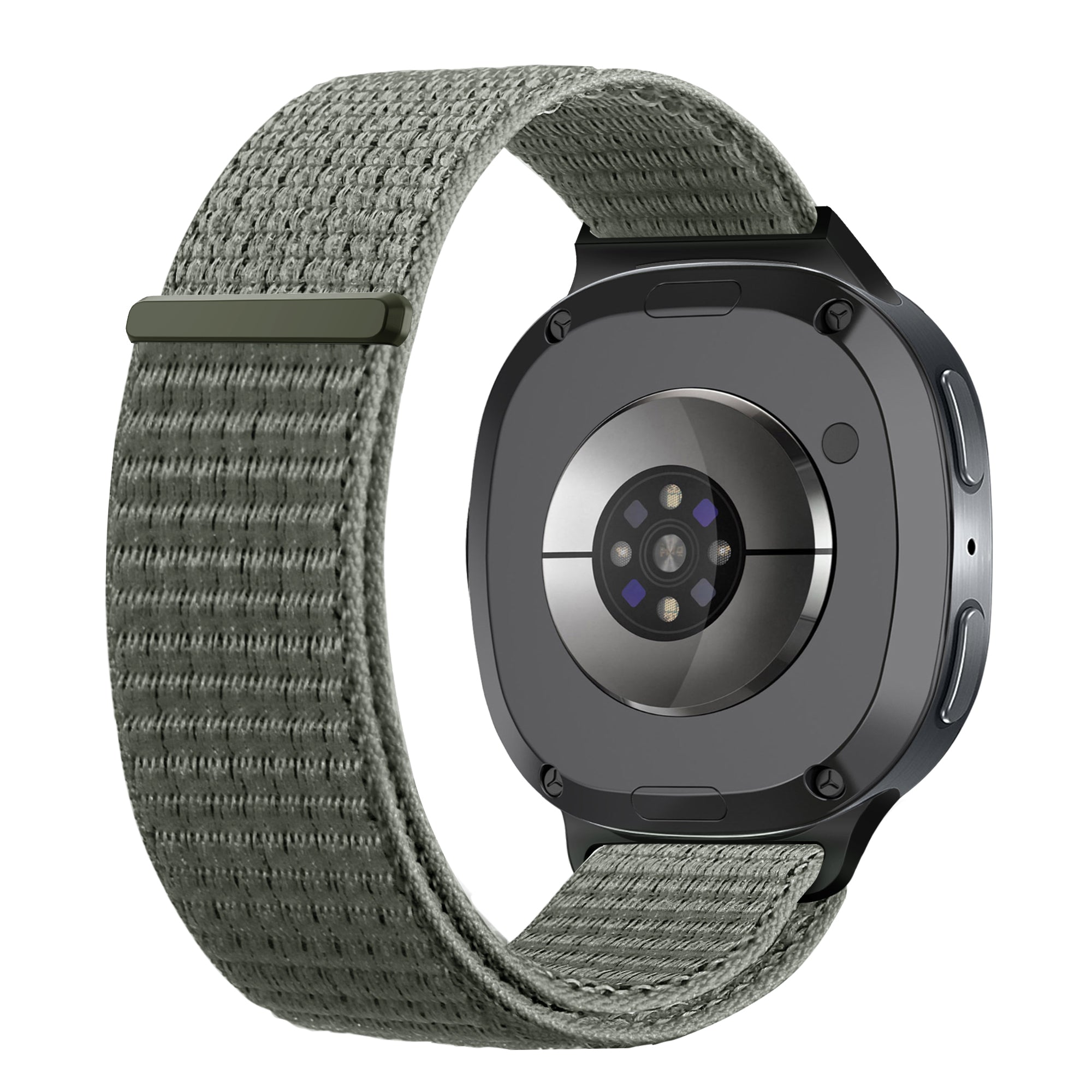 Samsung Galaxy Watch 8 - 40mm nylon bandje (grijs-groen)