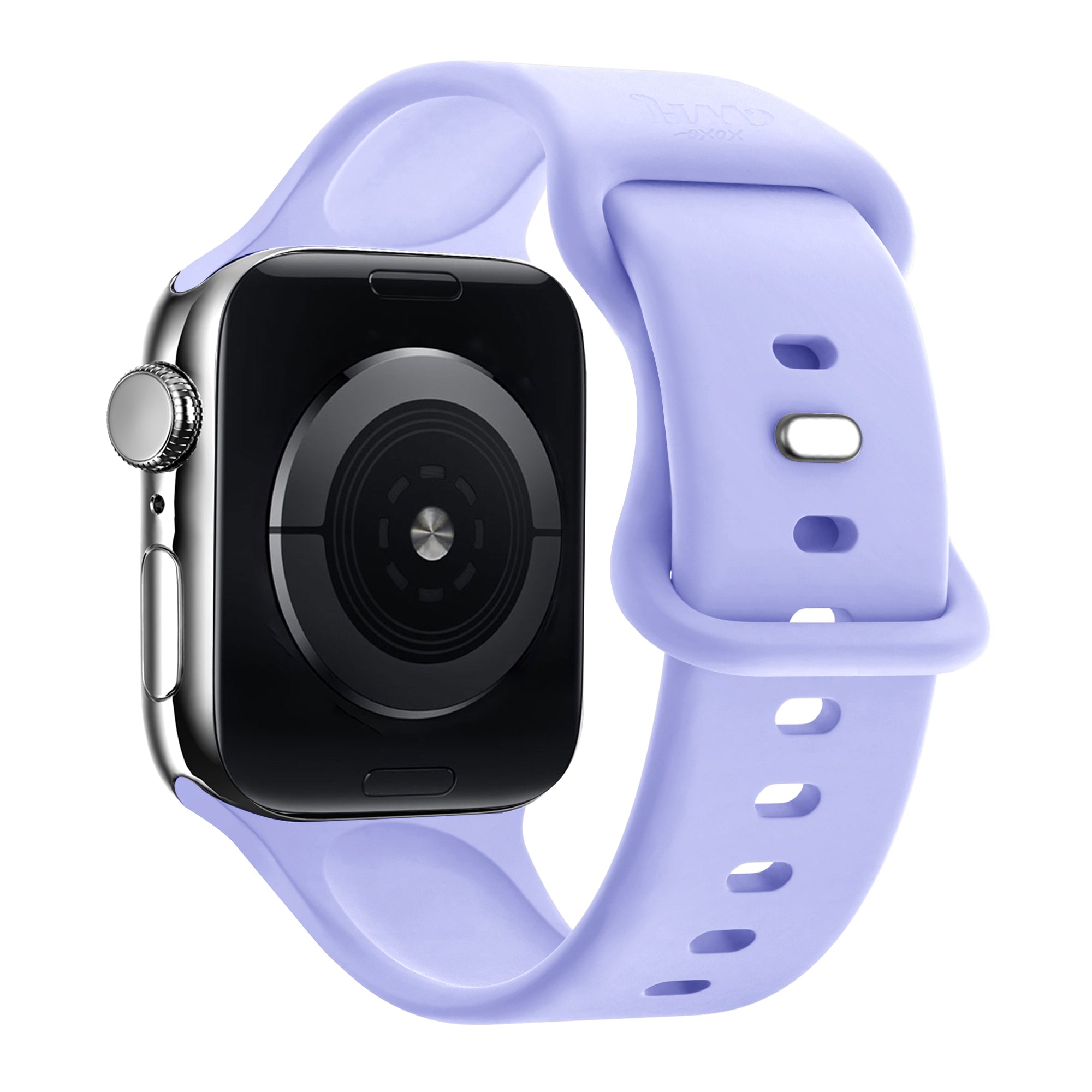 xoxo Wildhearts Apple Watch Siliconen bandje (lichtpaars)