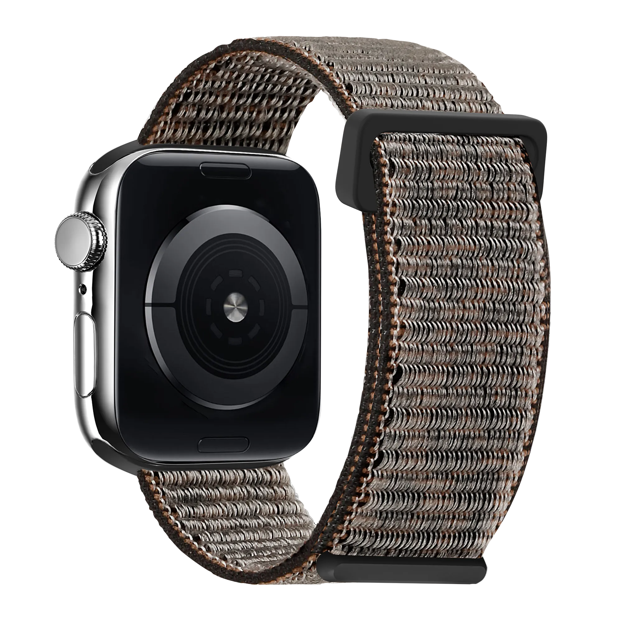 xoxo Wildhearts Apple Watch nylon bandje (black leopard)