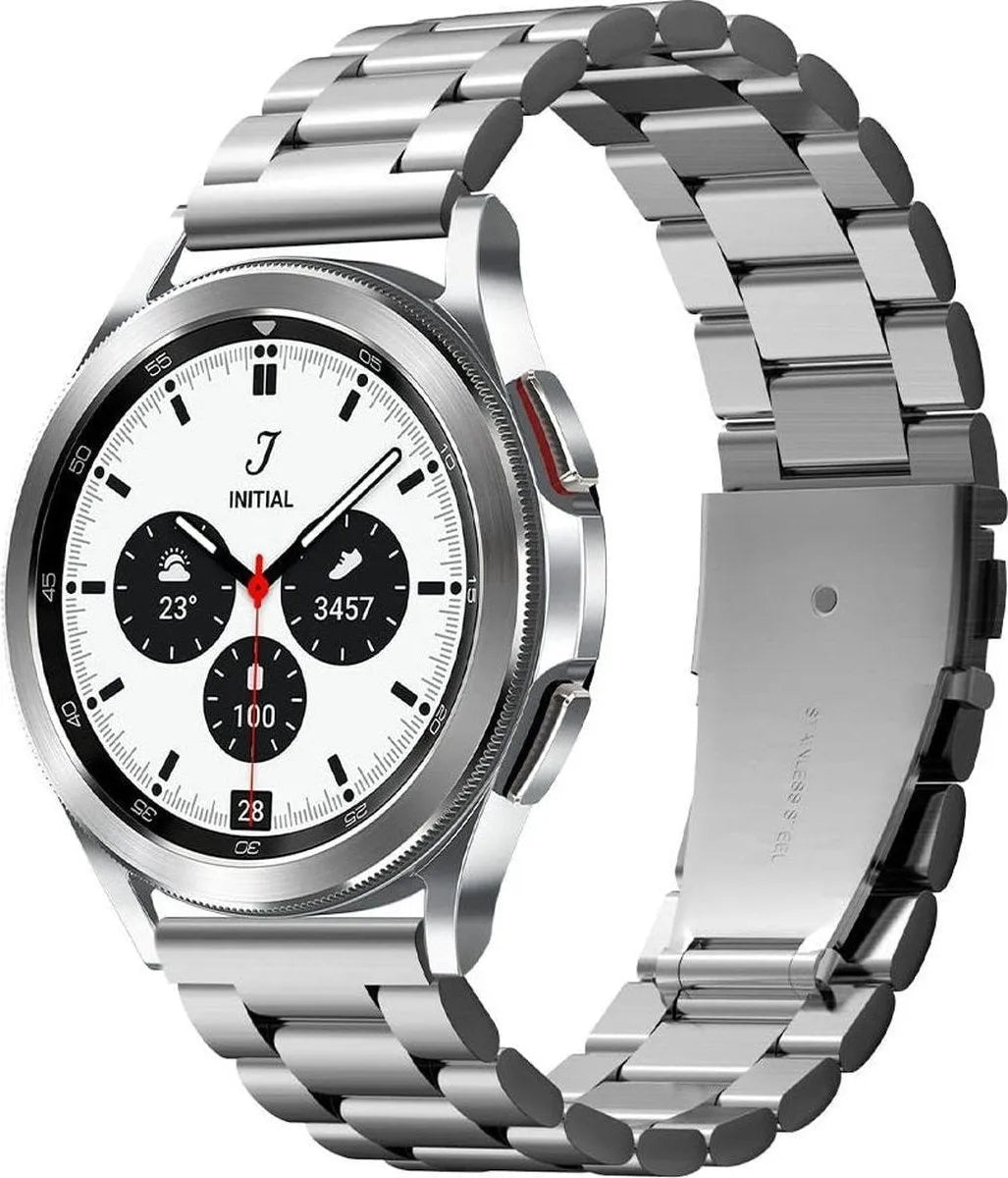 Spigen Xiaomi Amazfit GTS stalen bandje (zilver)