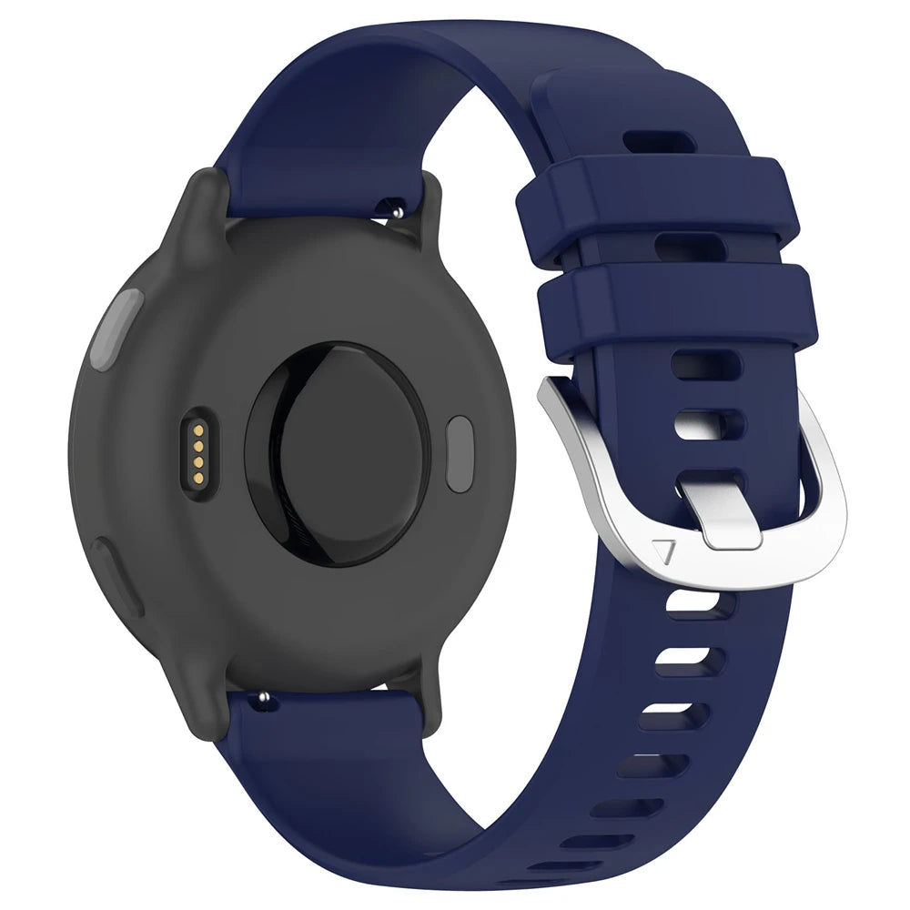 Garmin Venu 4 - 45mm siliconen classic bandje (donkerblauw)