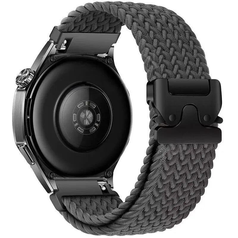 Amazfit Cheetah (Pro) gevlochten band met P-buckle (grijs)