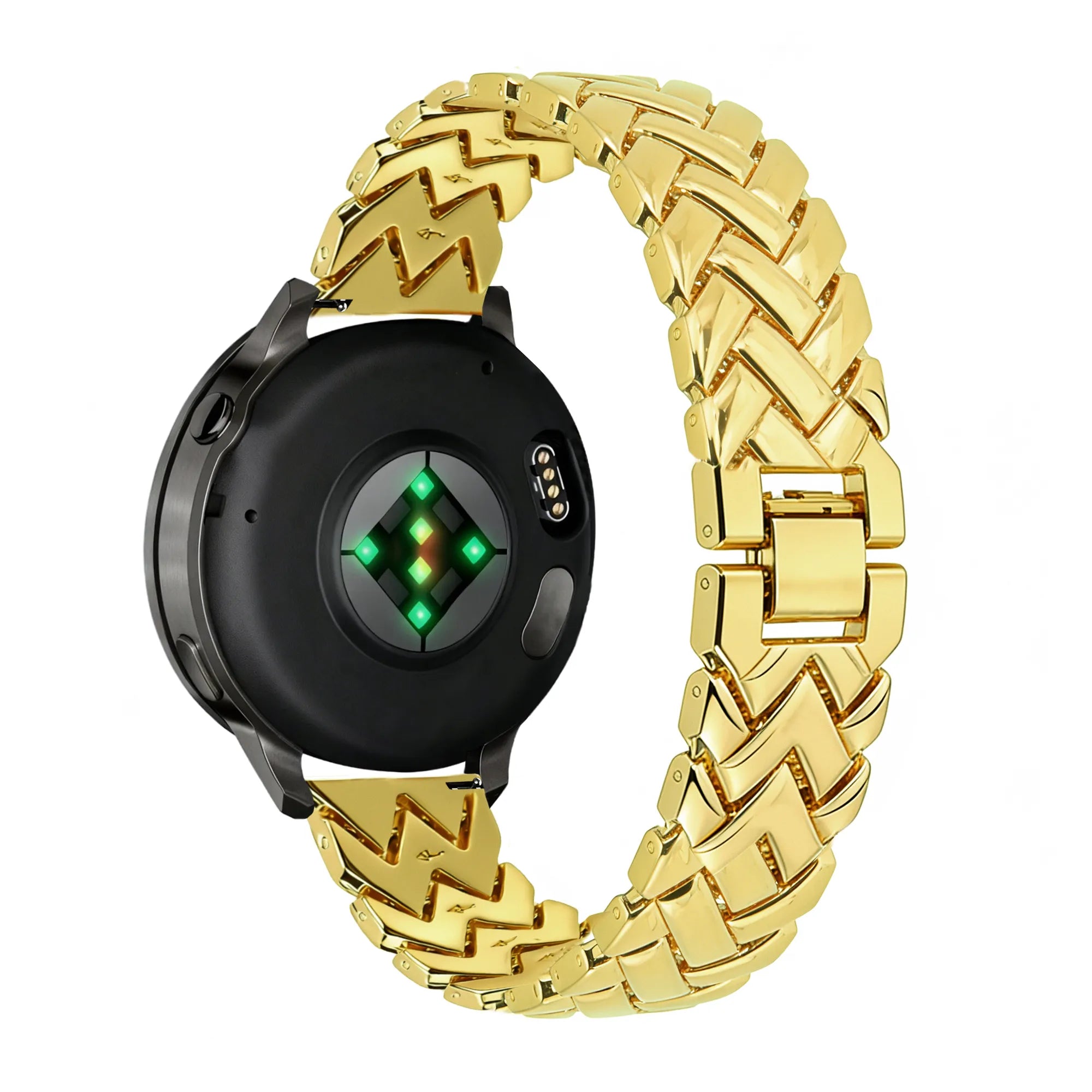Bandz Huawei Watch GT 6 - 41mm metalen band 'V-type' (goud)
