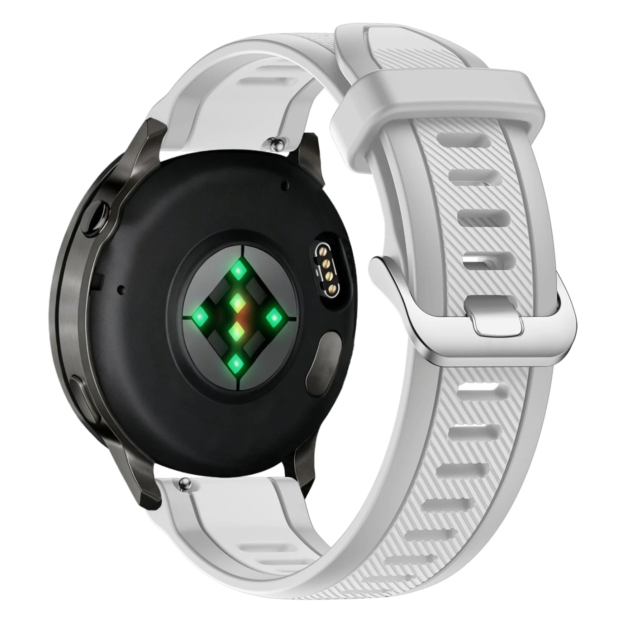 Bandz Garmin Forerunner 255 dual sport band met gesp (grijs)