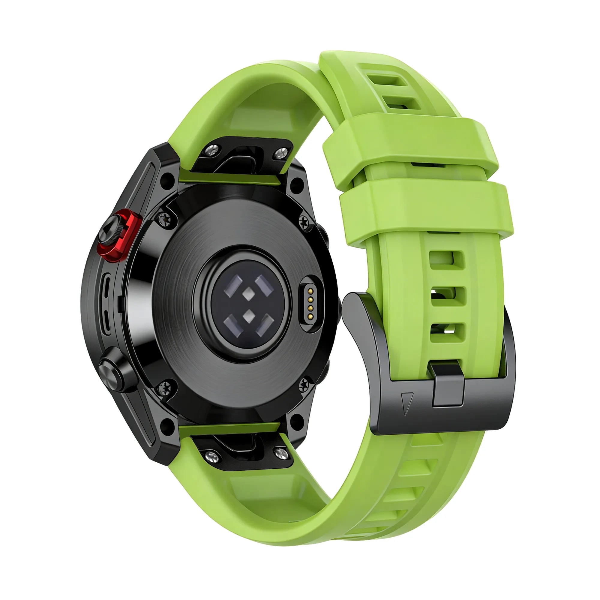 Bandz Garmin Fenix 8 - 51mm Silicone Strap 'Classic' (Light Green)