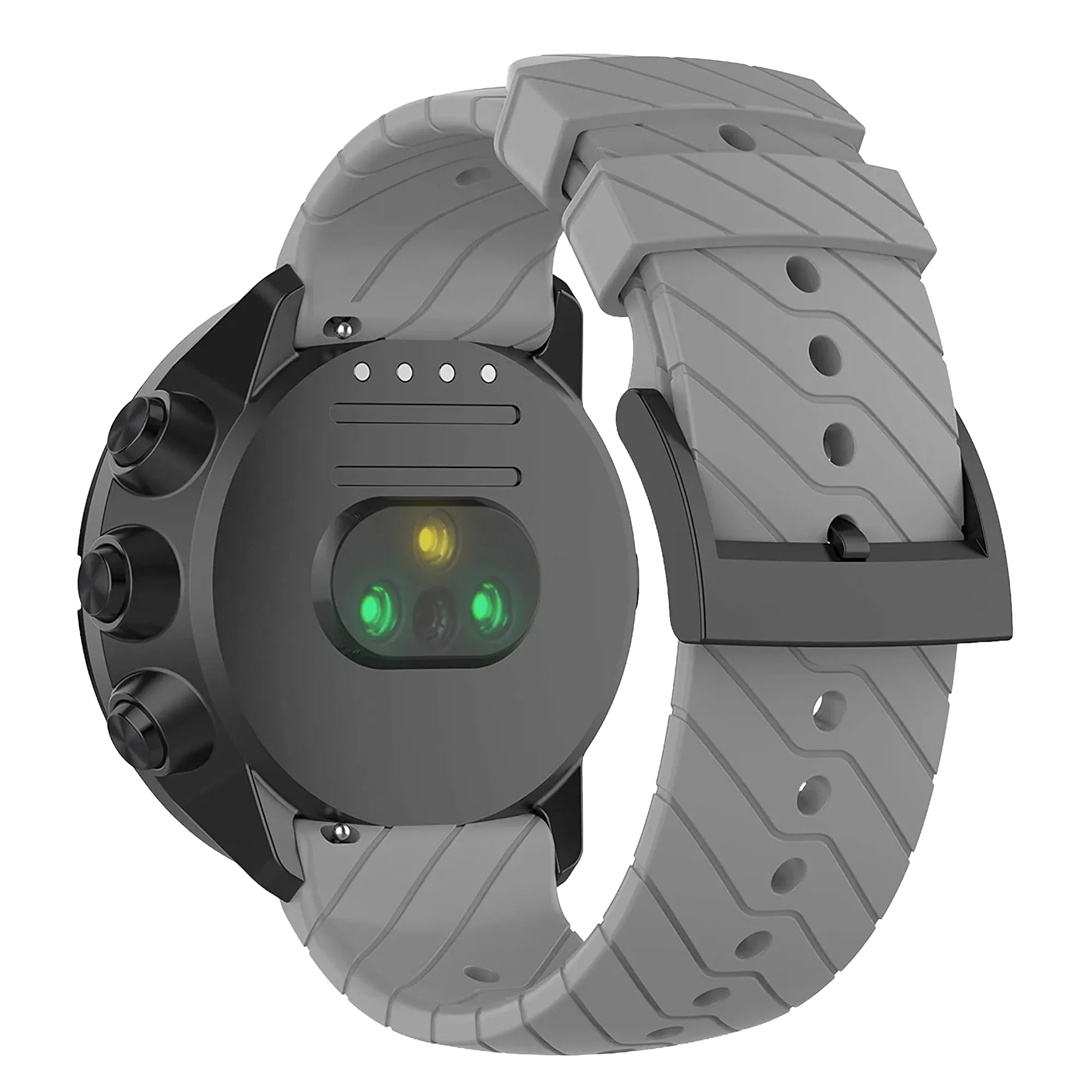 Suunto 9 (Baro) siliconen bandje (grijs)