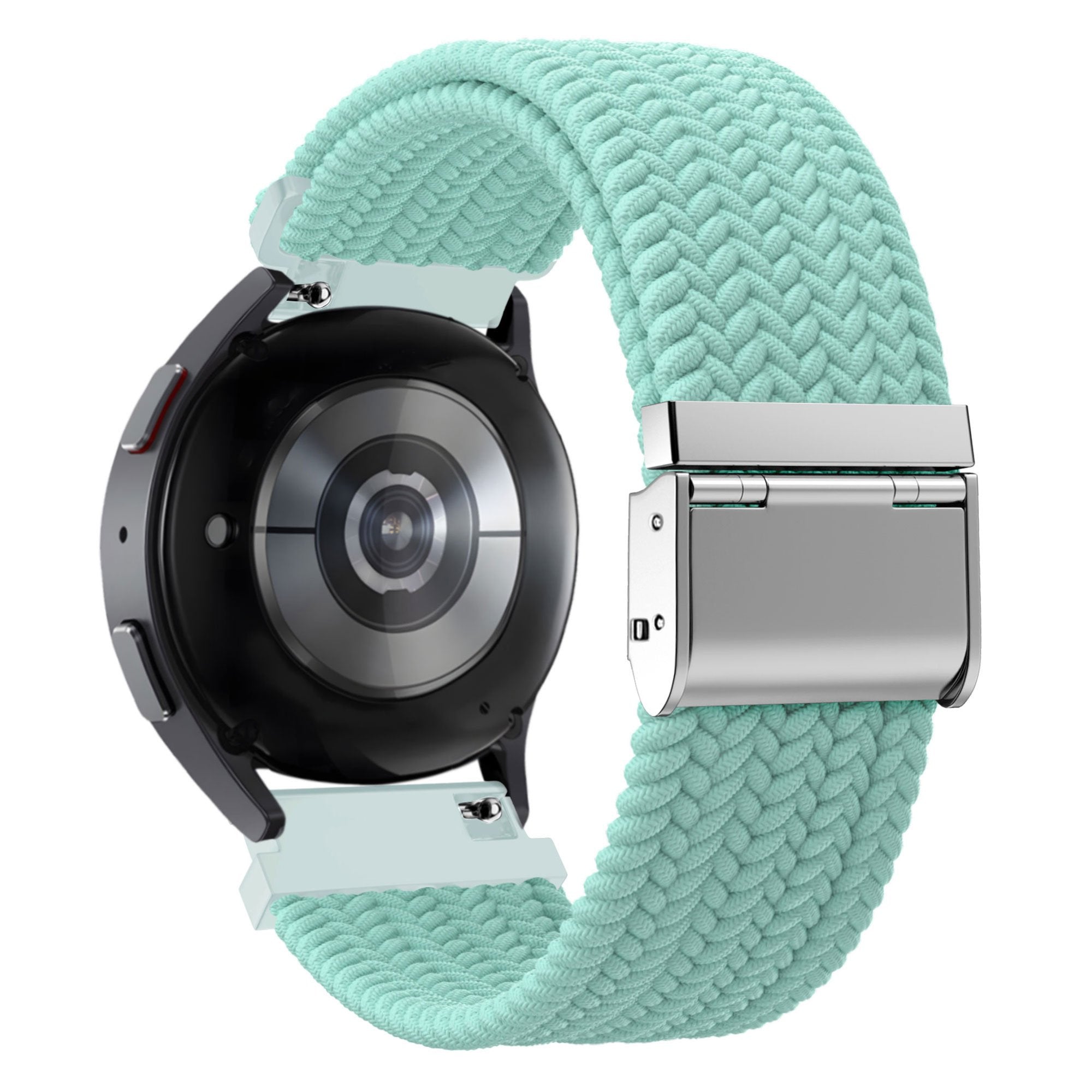 Bandz Garmin Vivomove Sport gevlochten nylon band (turquoise)