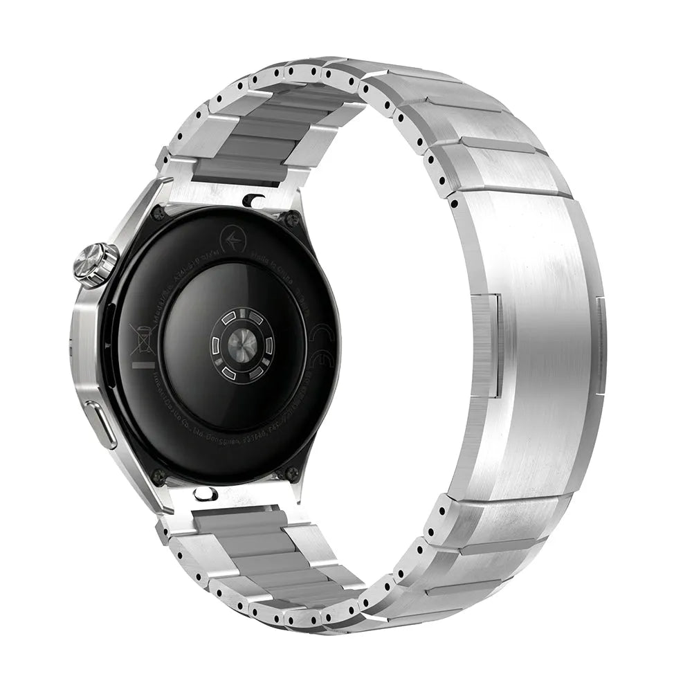Oppo Watch X 'One Push' stalen hybrid band (titanium/grijs)