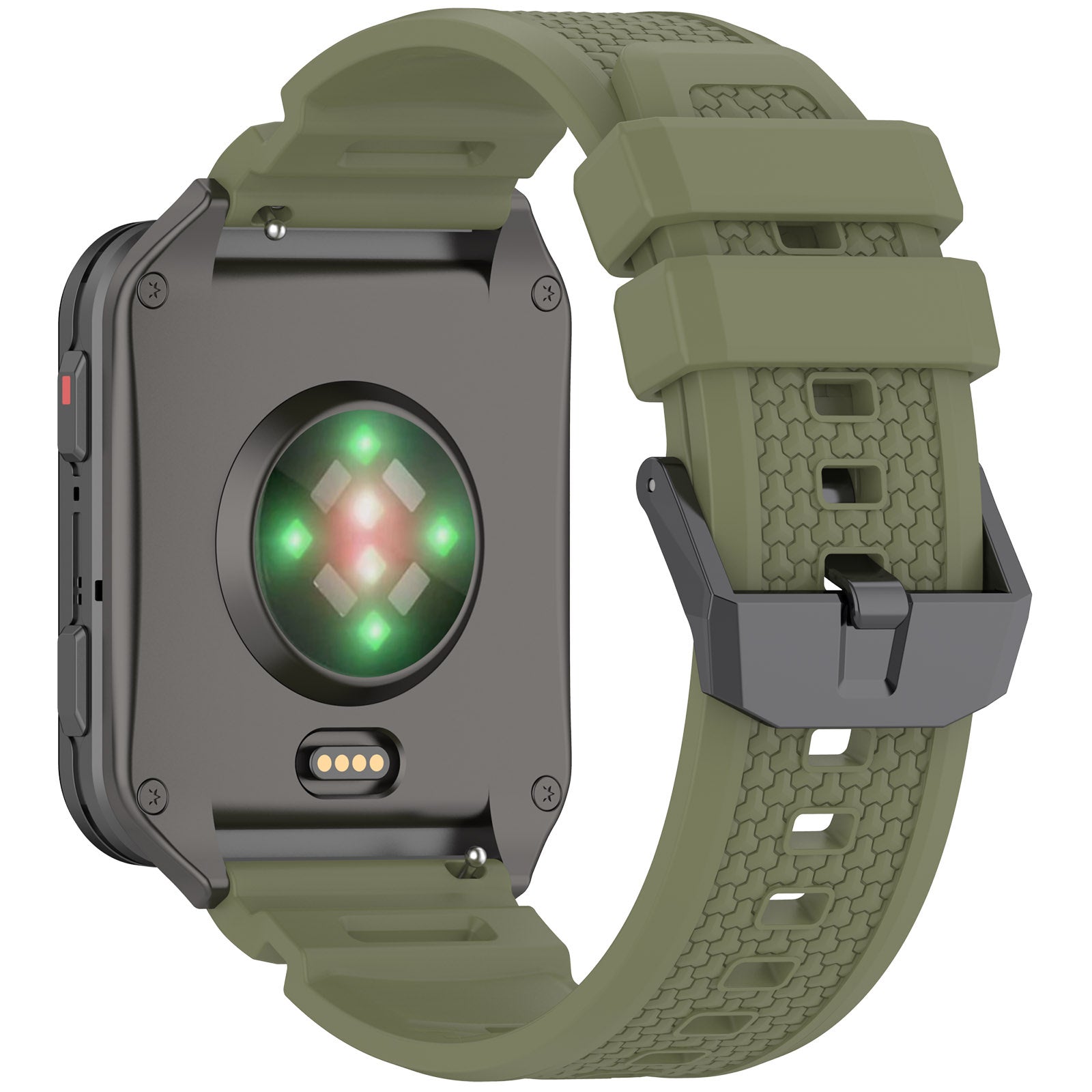 Garmin Venu X1 siliconen bandje (legergroen)