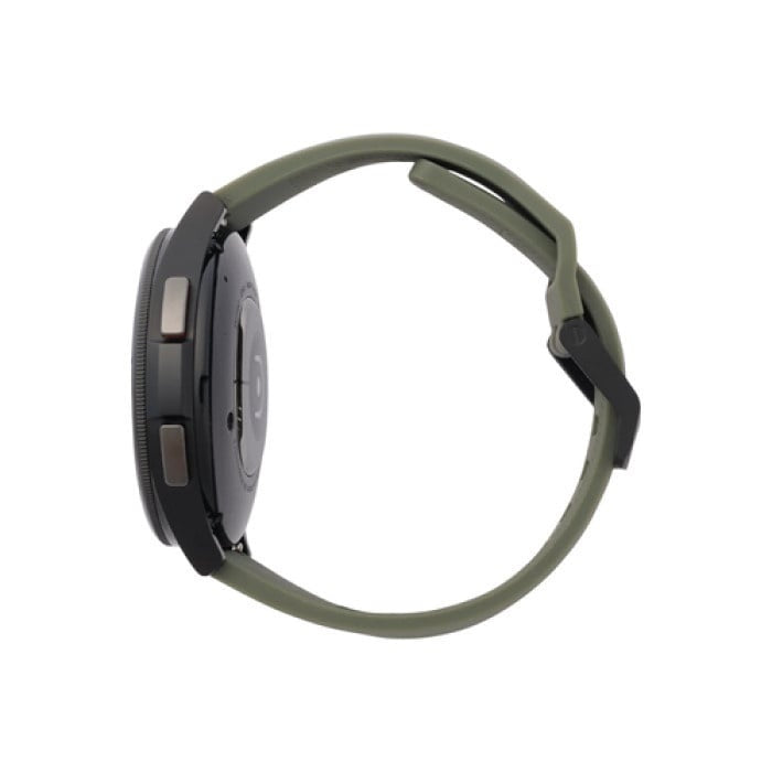 UAG Samsung Galaxy Watch 4 Classic 42mm siliconen bandje (donkergroen)