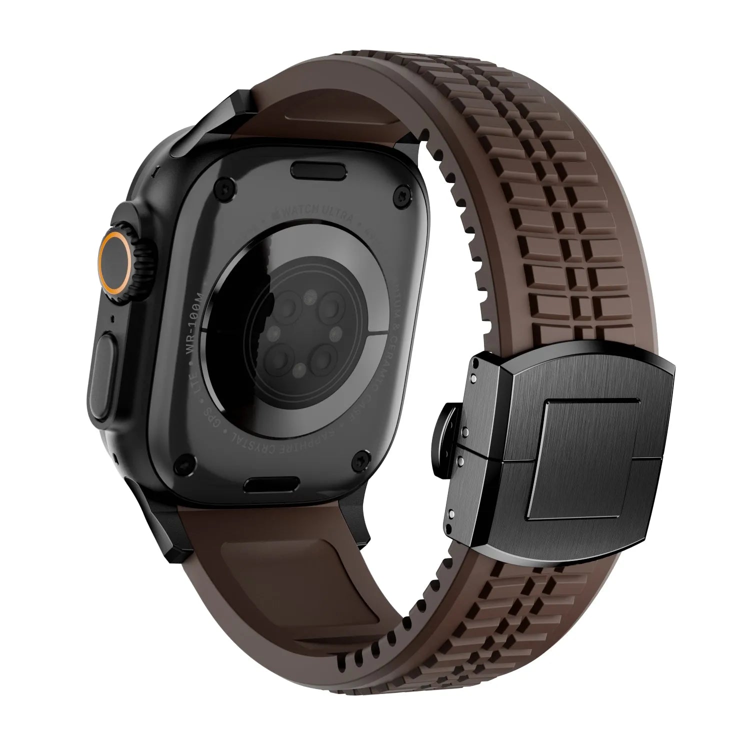 Apple Watch premium silicone band (bruin)