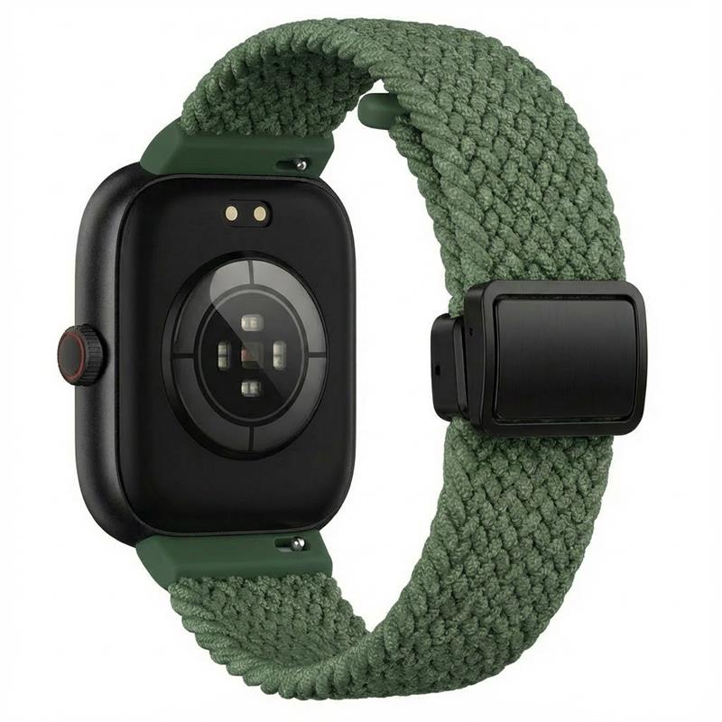 Redmi Watch 6 geweven bandje met D-buckle (groen)