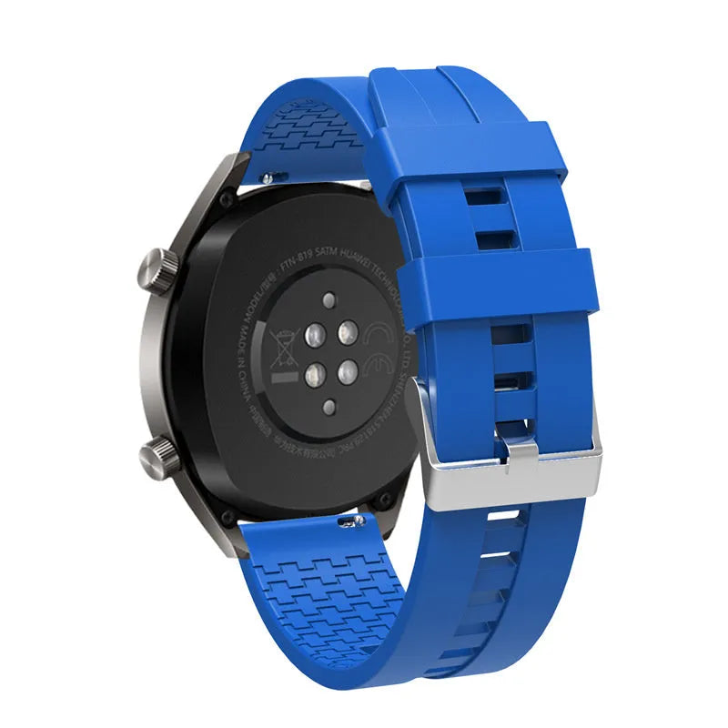 OnePlus Watch 3 - 46mm extreme silicone band (blauw)