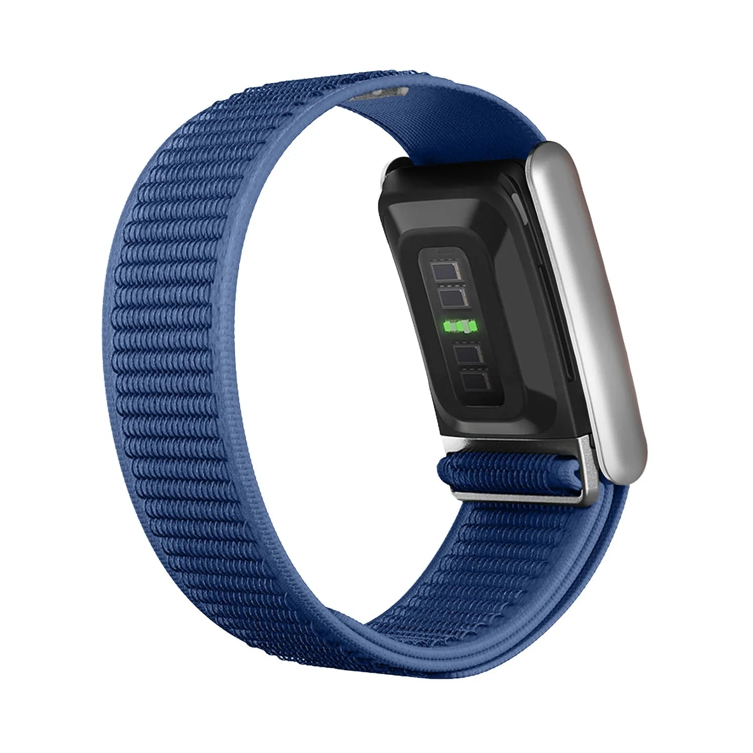 WHOOP 5.0 nylon hybrid band (blauw)
