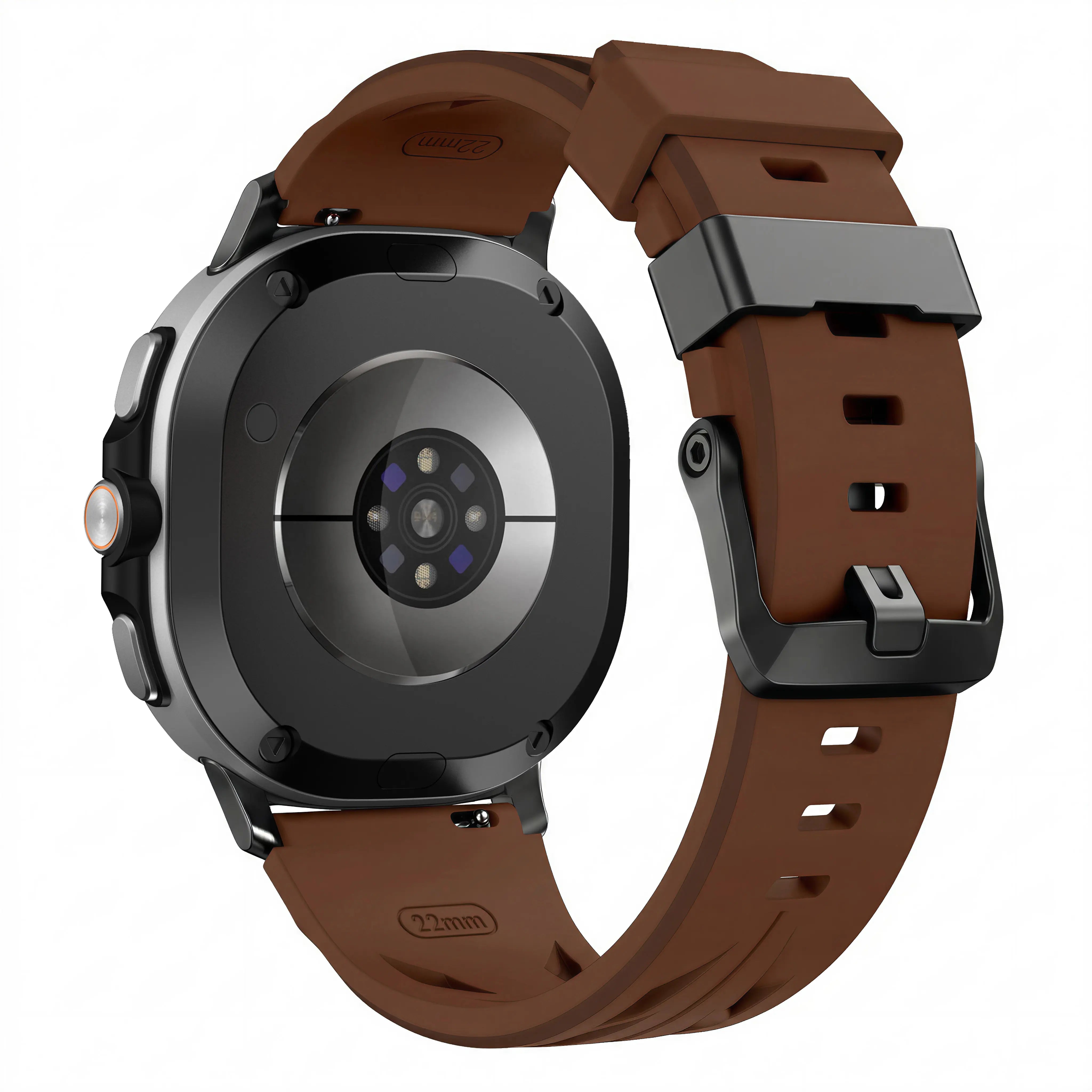 Samsung Galaxy Watch 9 - 44mm Race Silicone Strap (Brown)