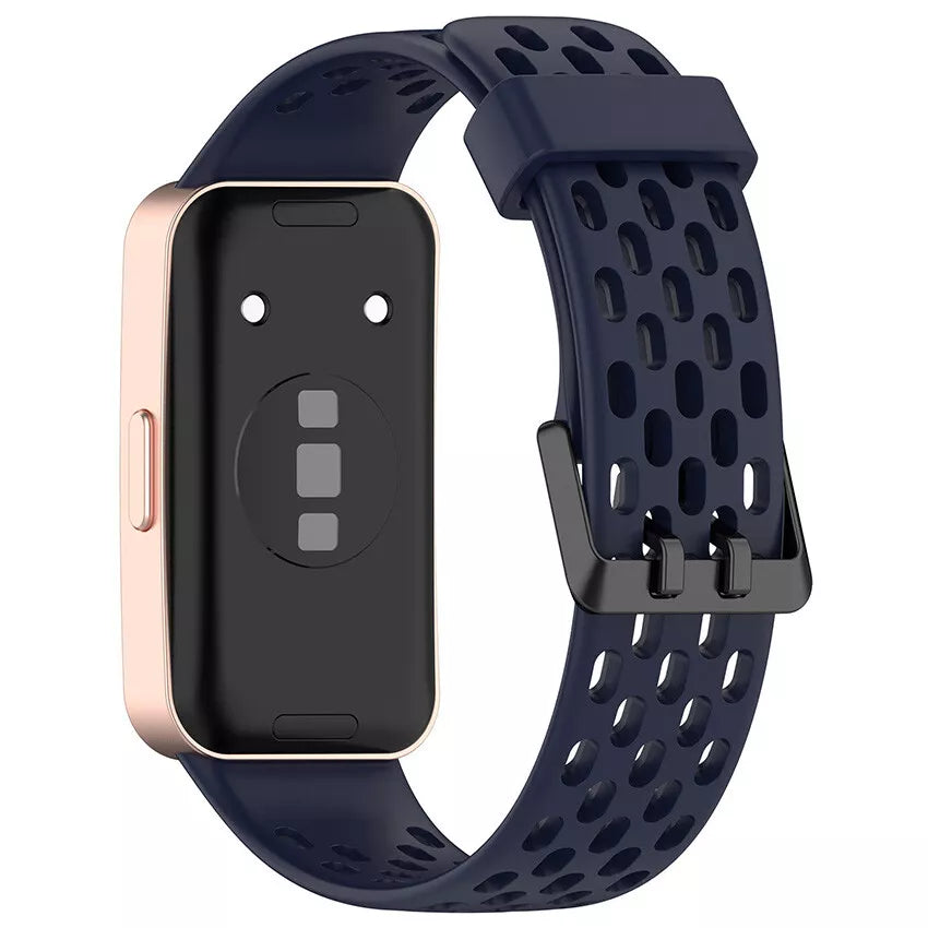 Huawei Band 10 siliconen air bandje (donkerblauw)