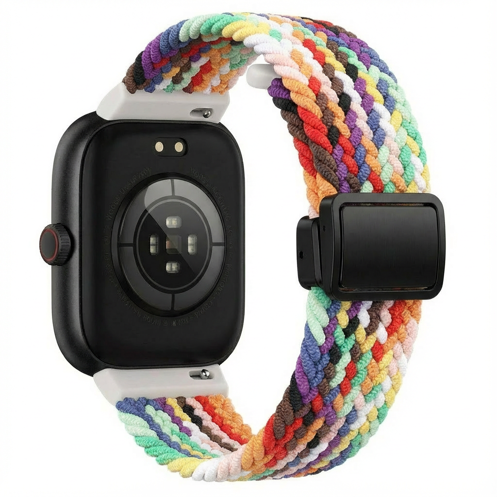 Xiaomi Smart Band 10 Pro Braided Strap with D-Buckle (Rainbow)
