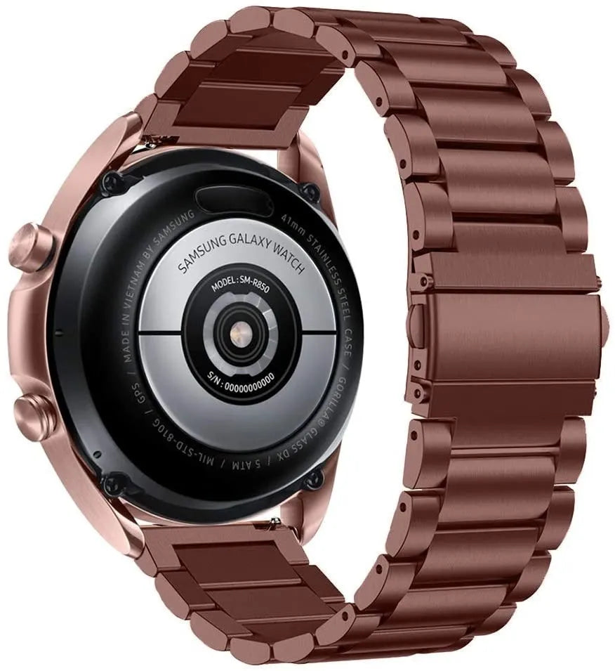 Polar Street X stalen band (brons)