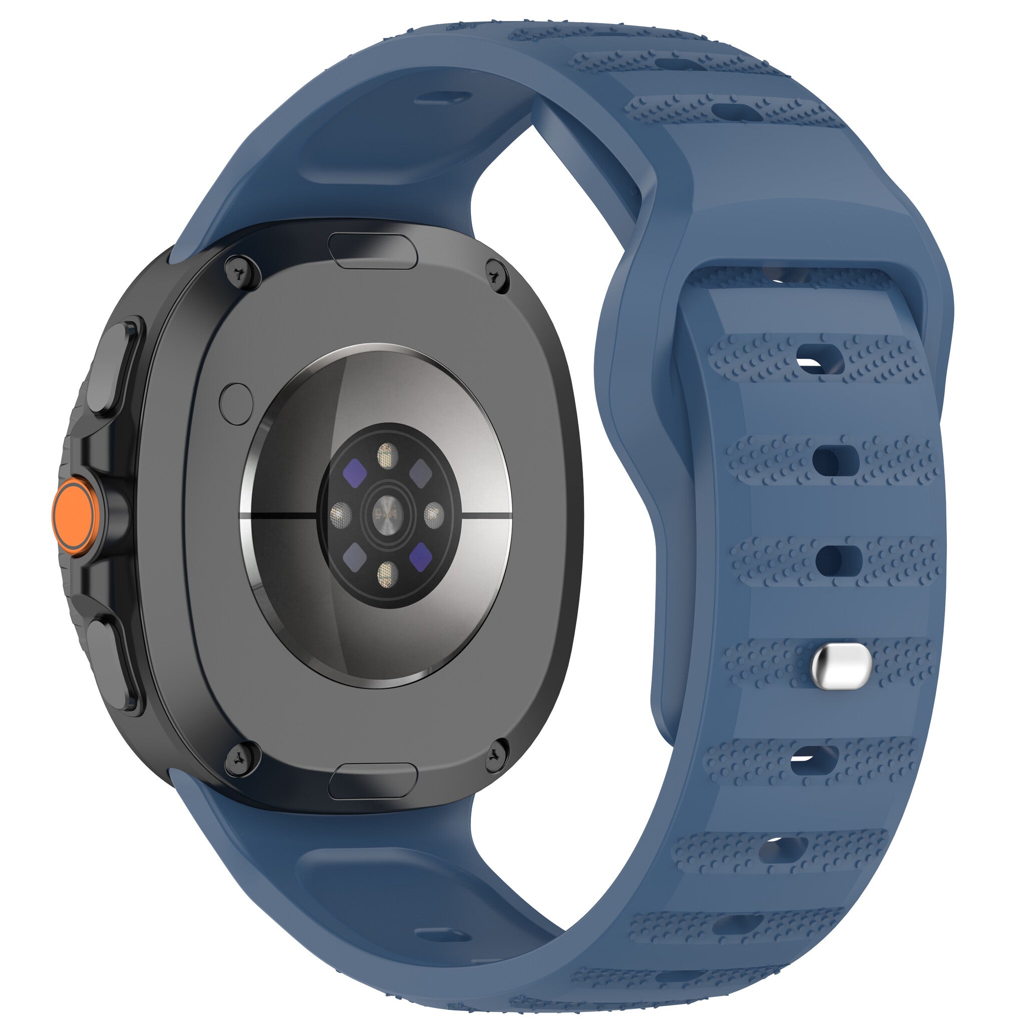 Samsung Galaxy Watch 8 - 44mm outdoor siliconen bandje (grijsblauw)