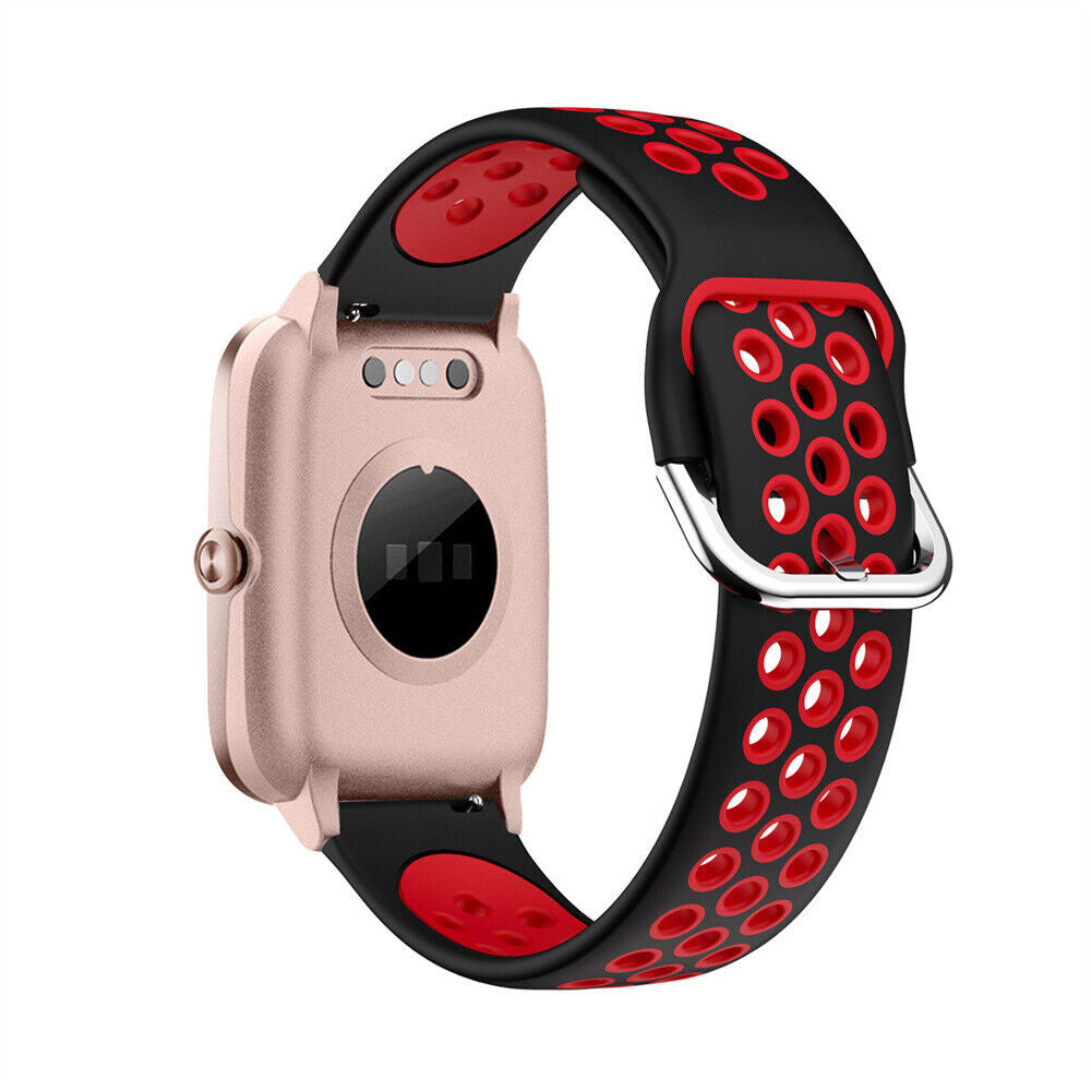 ID205L sport bandje (zwart/rood)
