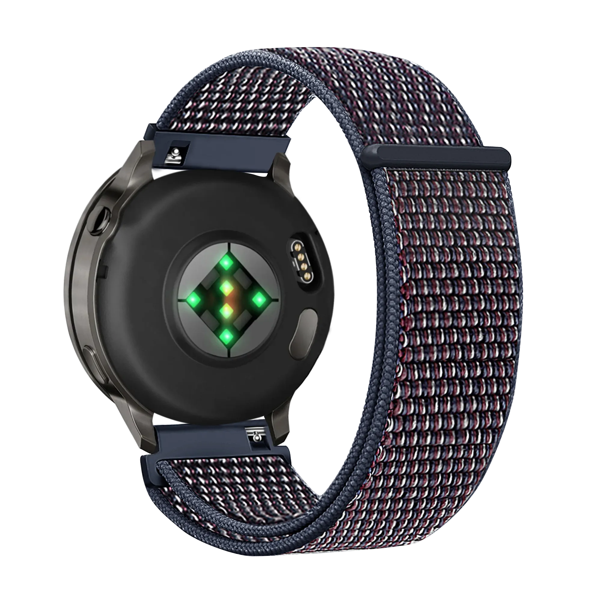 Bandz Garmin D2 Air X15 nylon loop band (indigo blauw)
