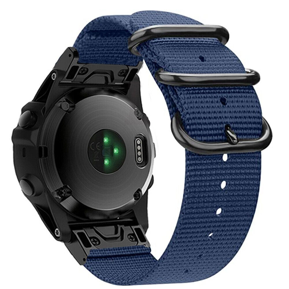Garmin Approach S62 nylon gesp band (blauw)