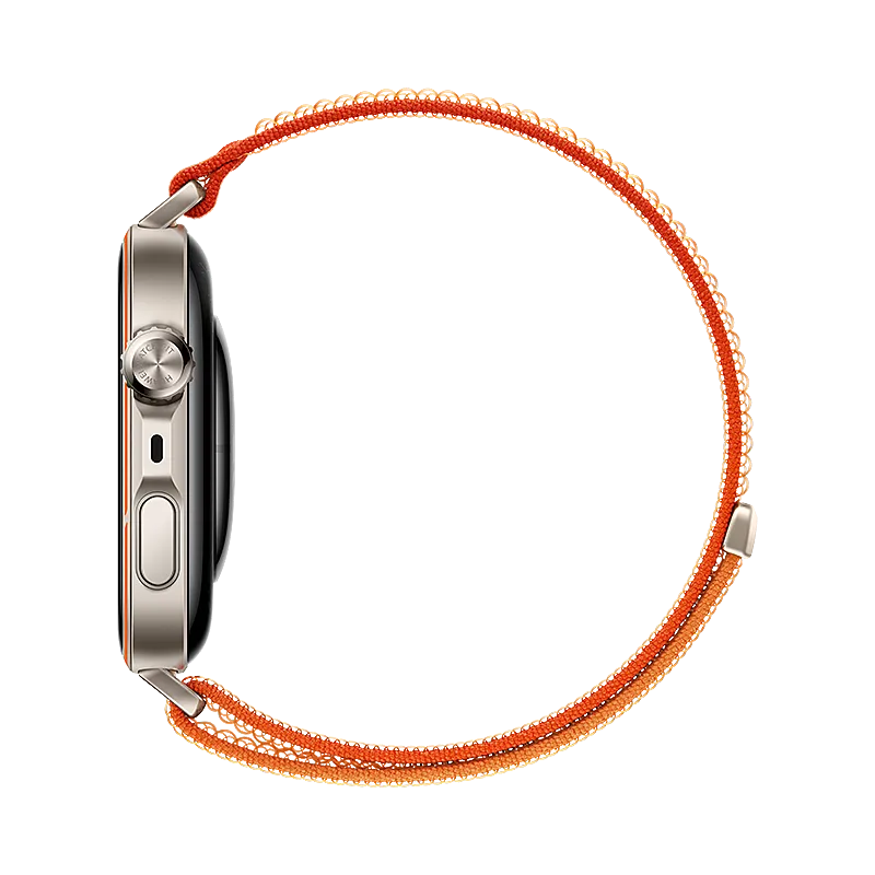Huawei Watch Fit 4 Pro ultradunne nylon band (oranje)
