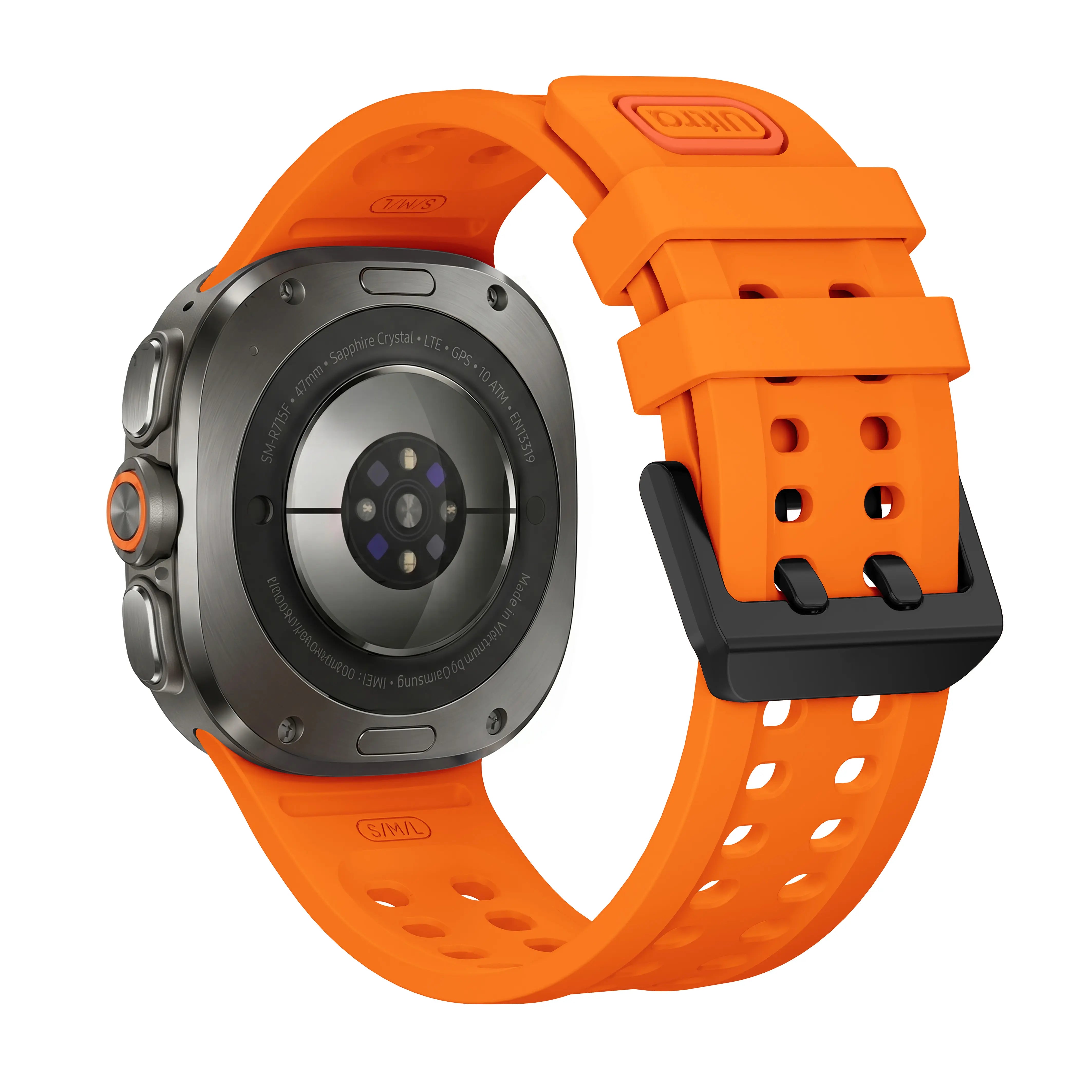 Samsung Galaxy Watch Ultra 2 siliconen bandje (oranje)