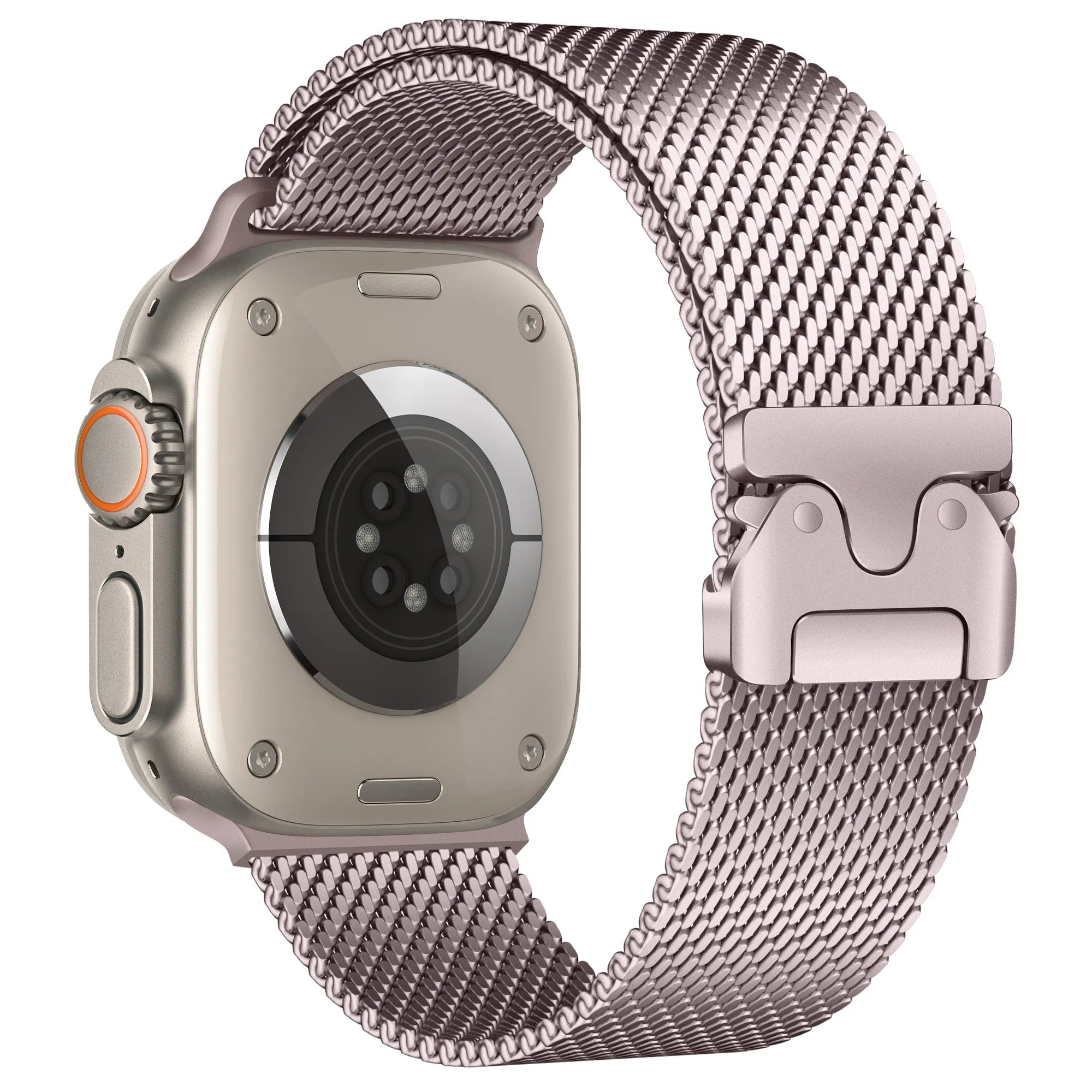 Apple Watch Modern Milanese band (roze)