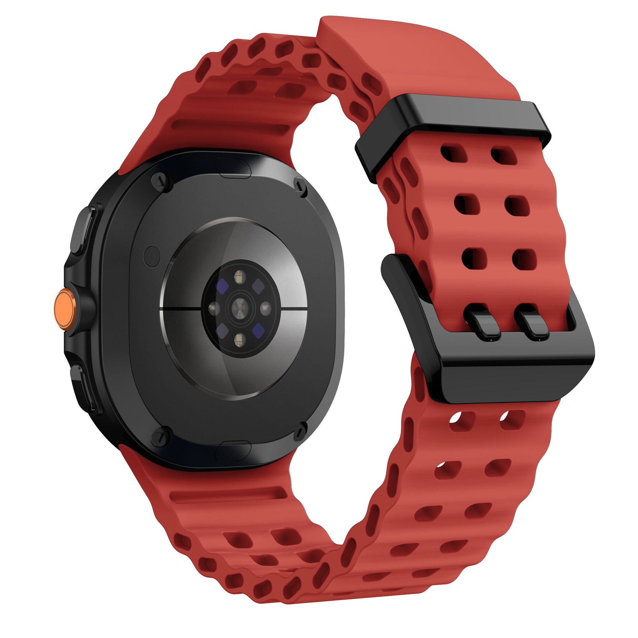 Samsung Galaxy Watch 9 - 44mm Ocean Strap (Red)