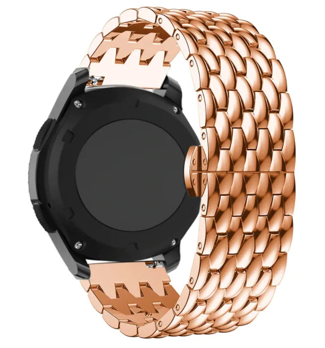 Gard Pro Health Smartwatch 3 - 48mm stalen draak bandje (roségoud)